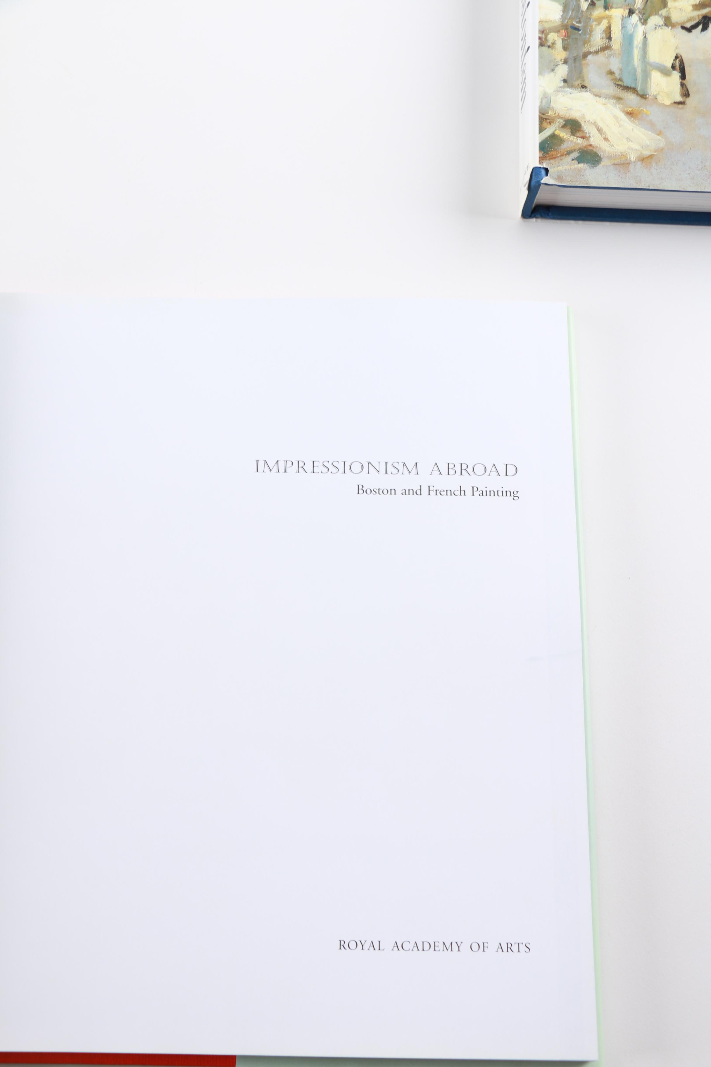 Assortment of Books on Impressionism