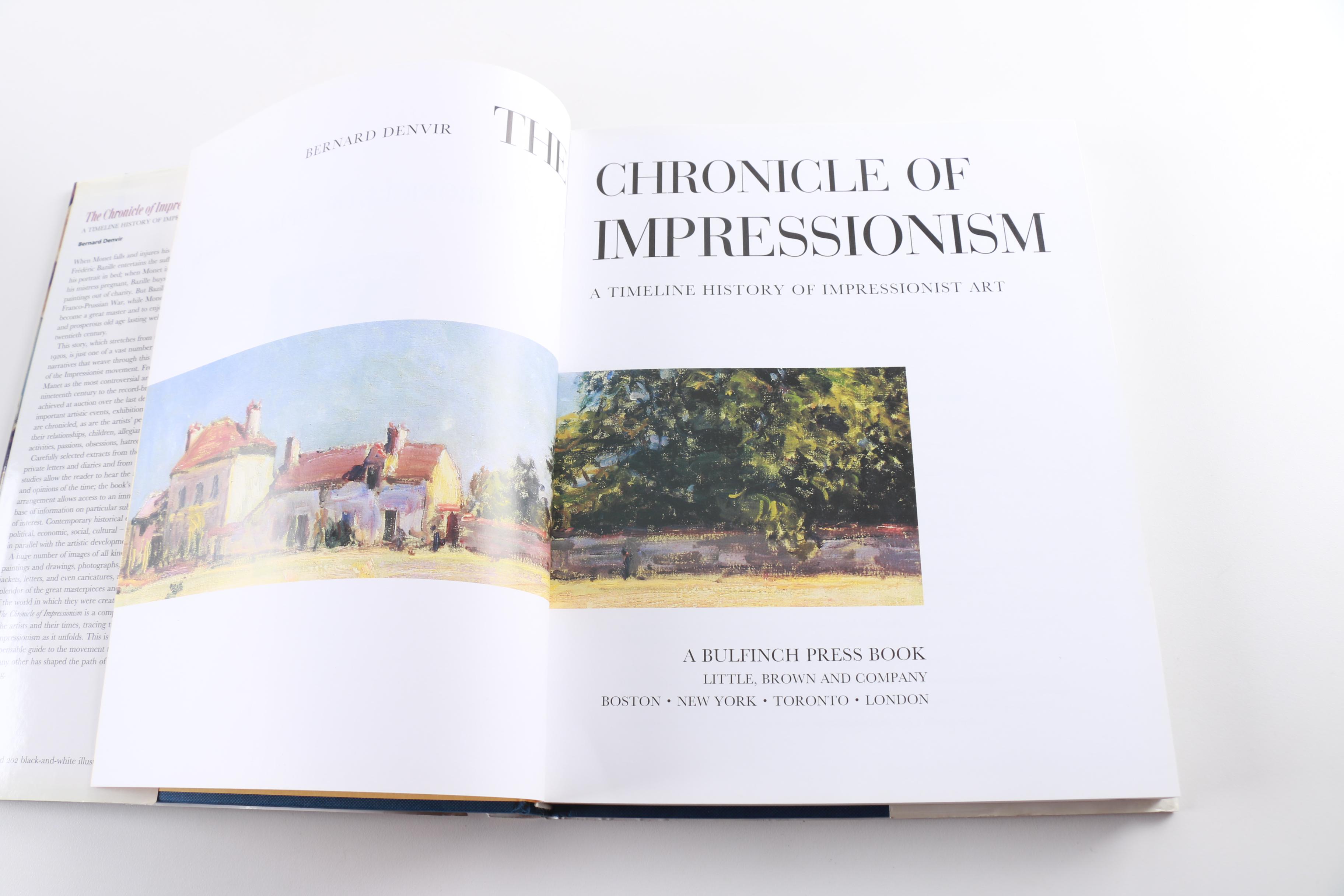Assortment of Books on Impressionism