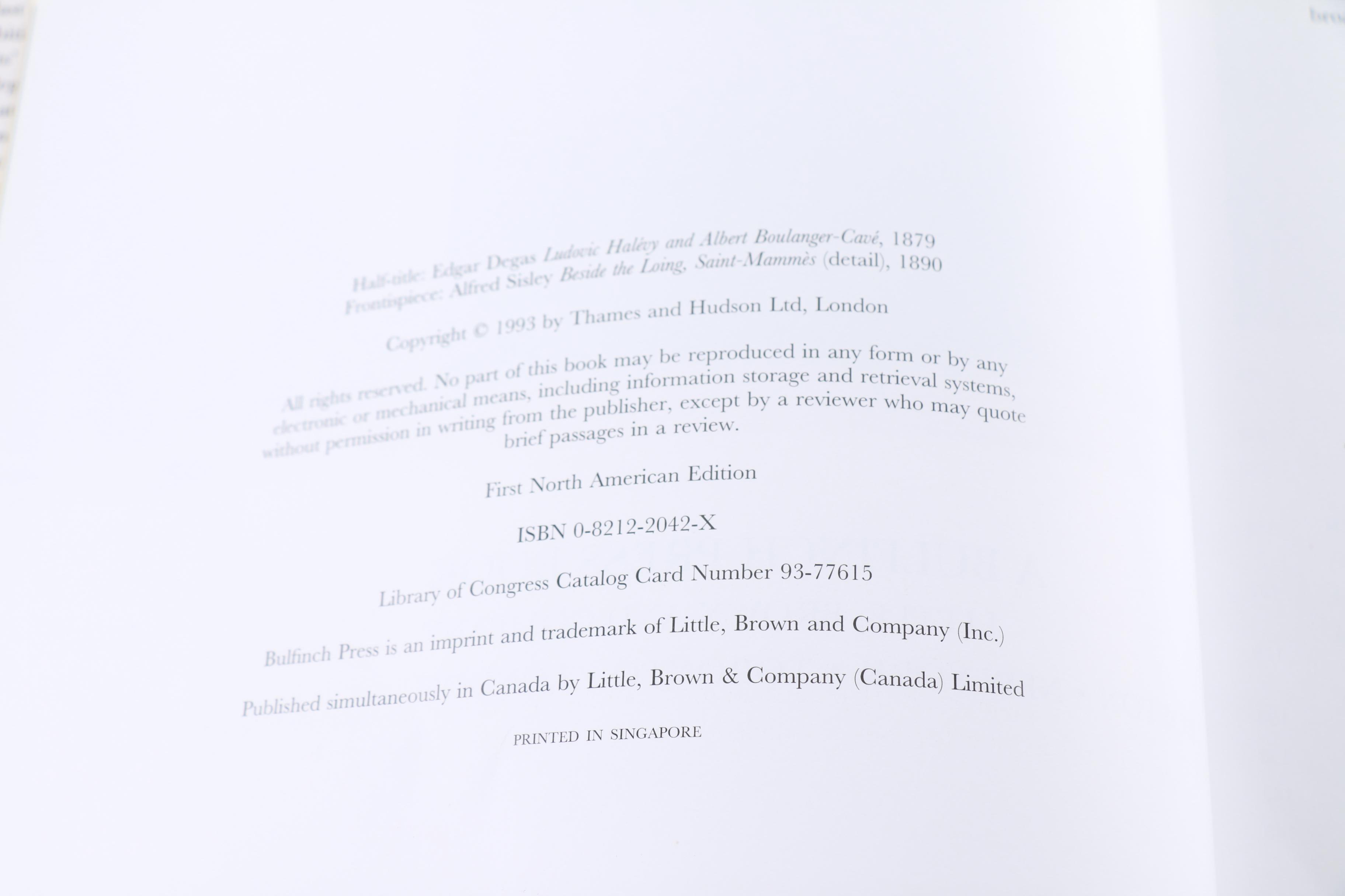 Assortment of Books on Impressionism