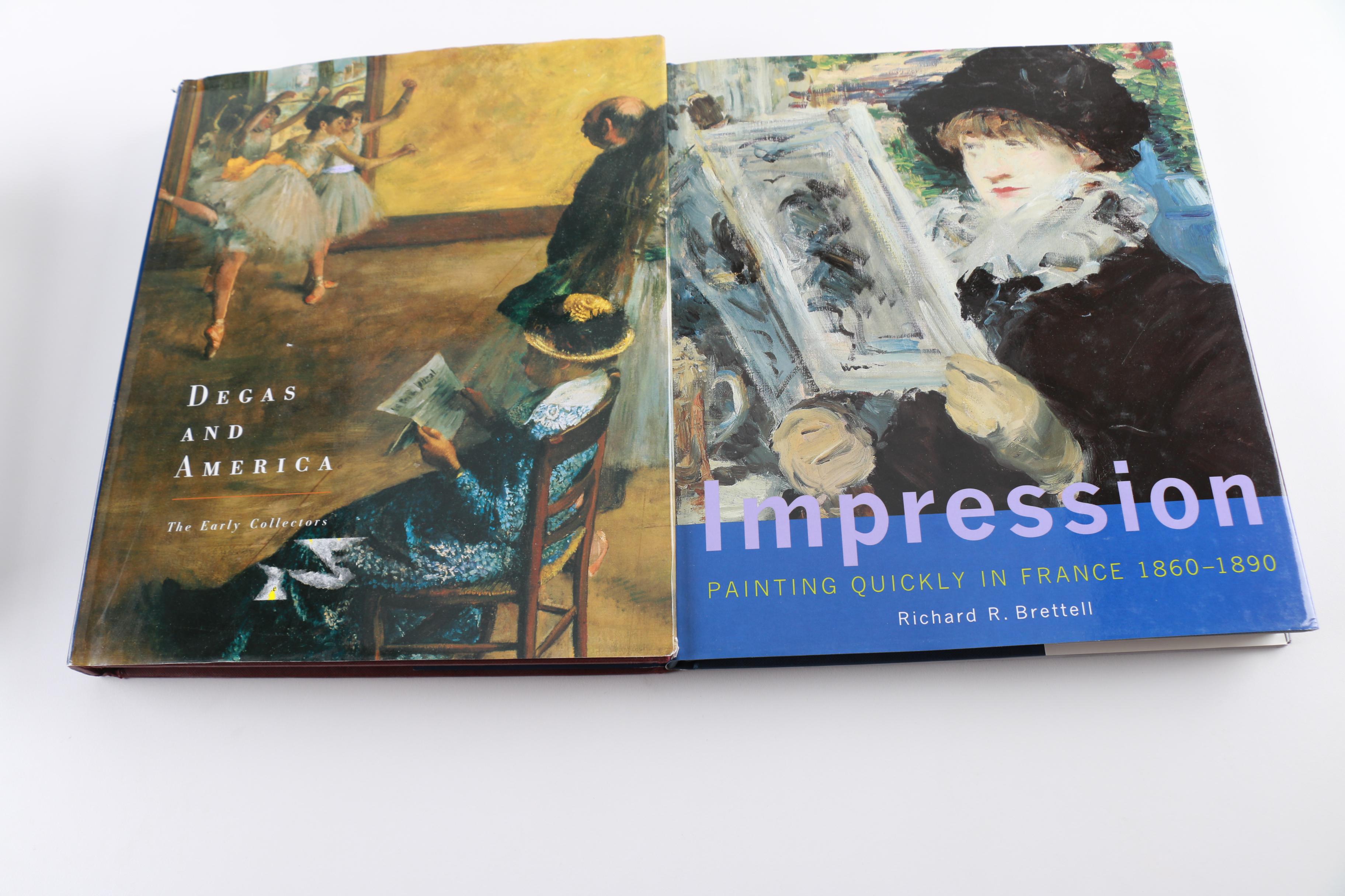 Assortment of Books on Impressionism