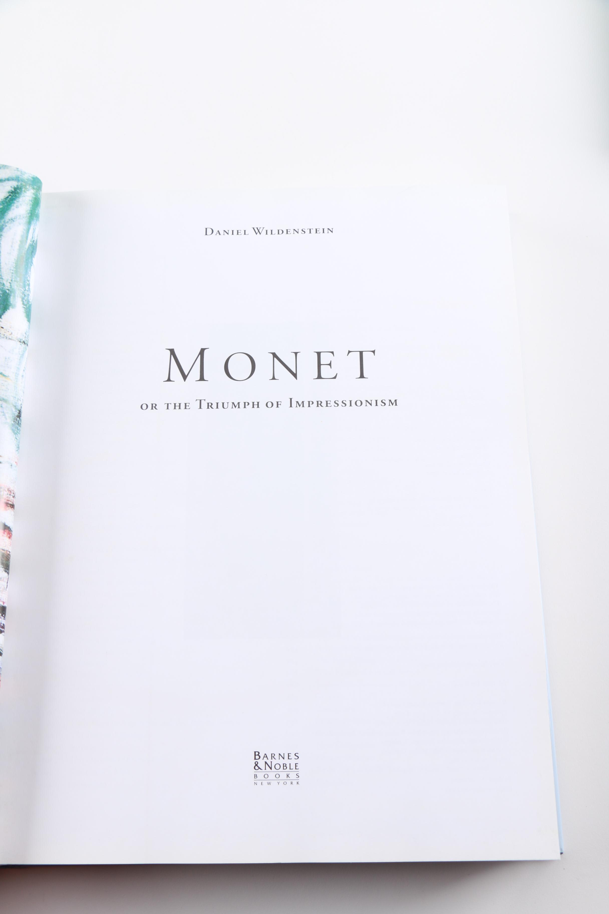 Assortment of Books on Impressionism