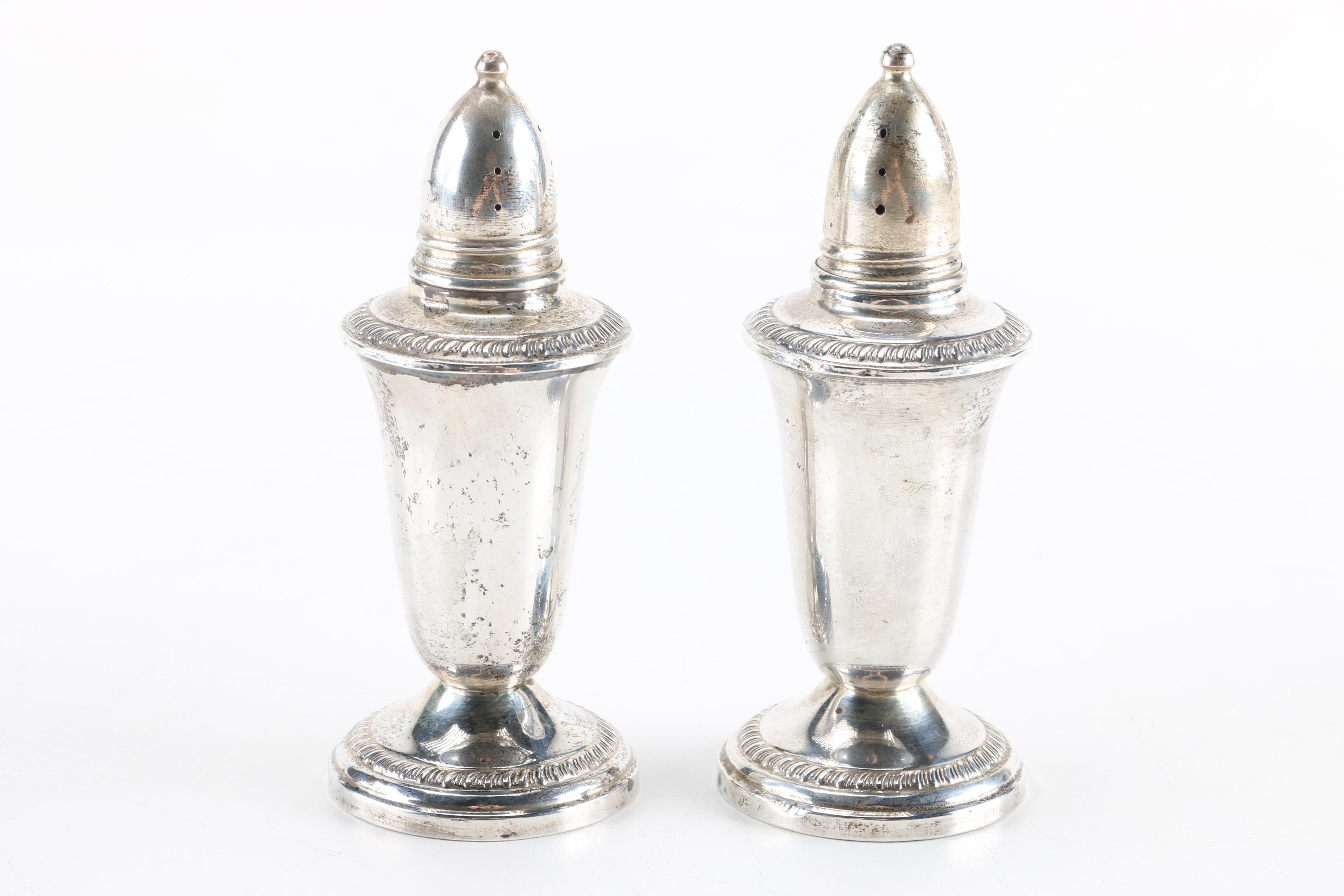 Alvin Silver Company Compote and Other Weighted Sterling