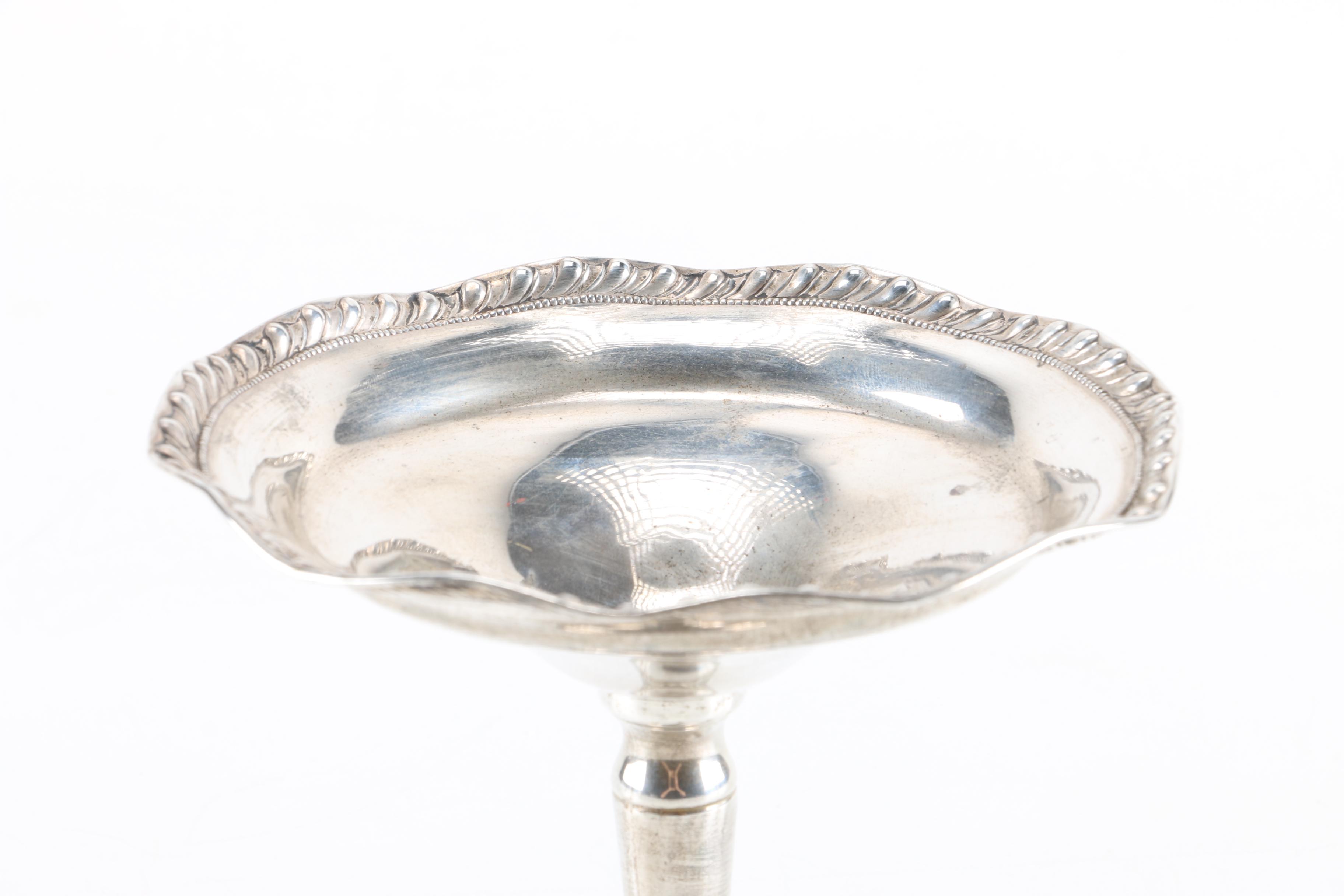 Alvin Silver Company Compote and Other Weighted Sterling