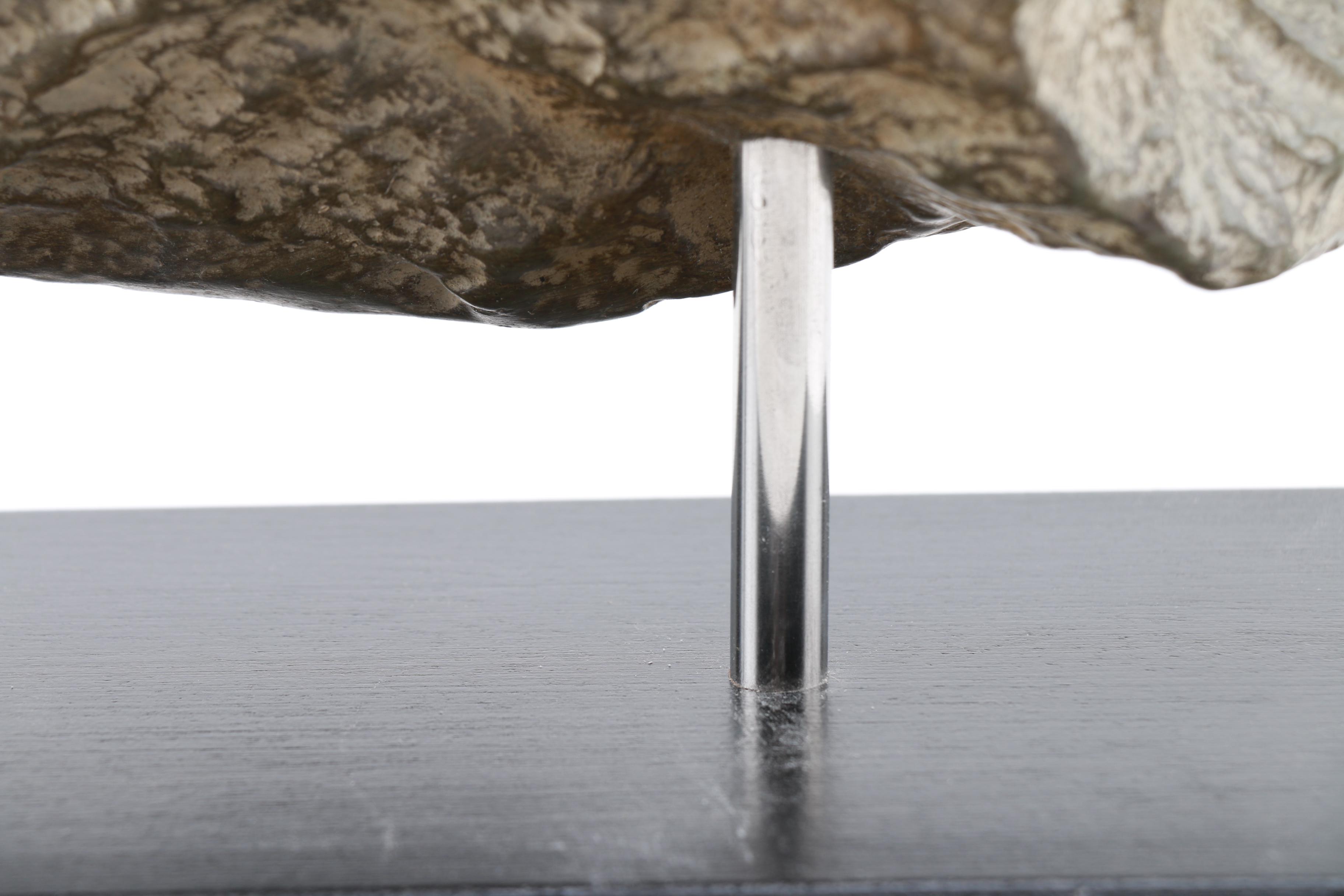 Brass and Steel Middle Eastern Pictograph Sculpture