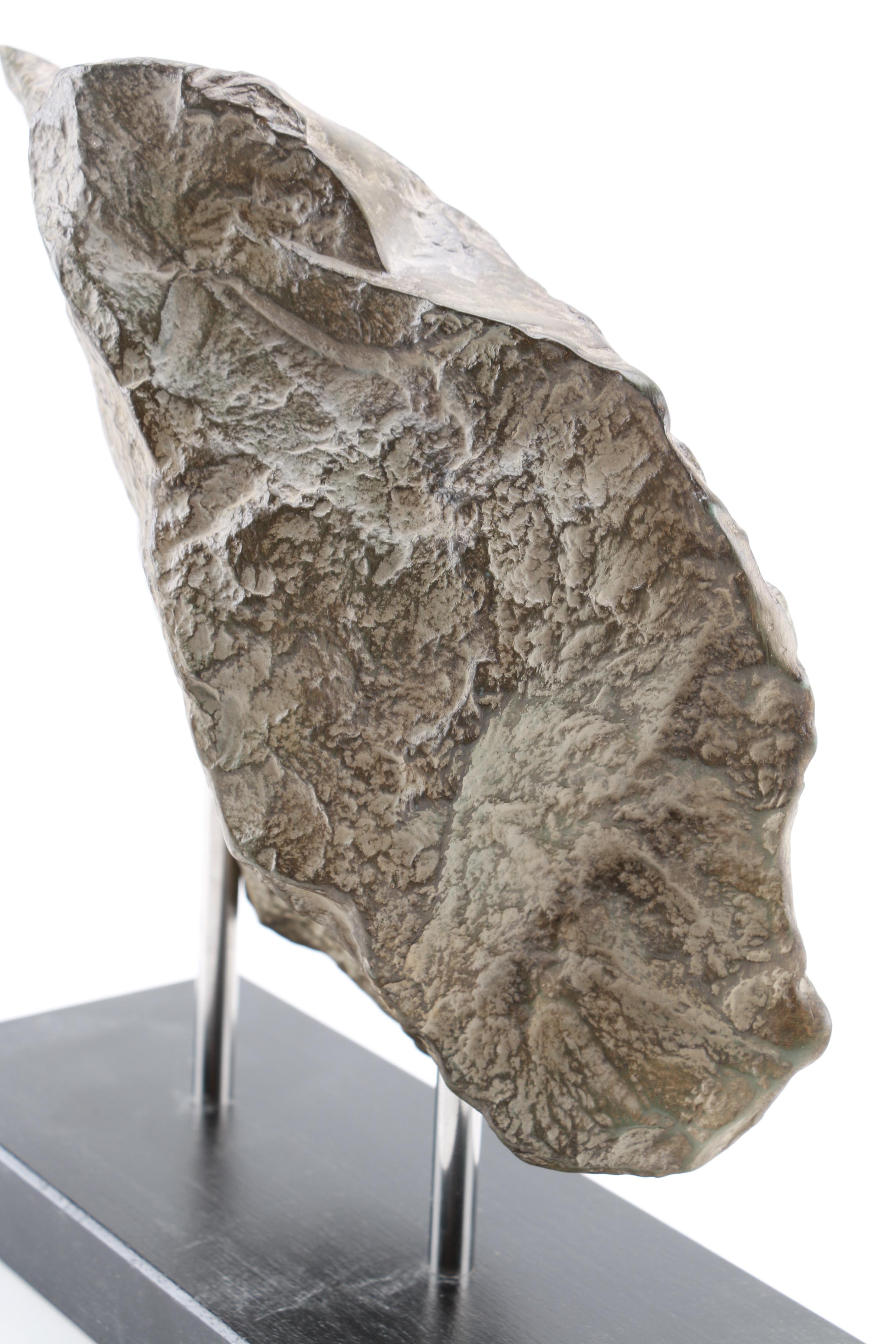 Brass and Steel Middle Eastern Pictograph Sculpture