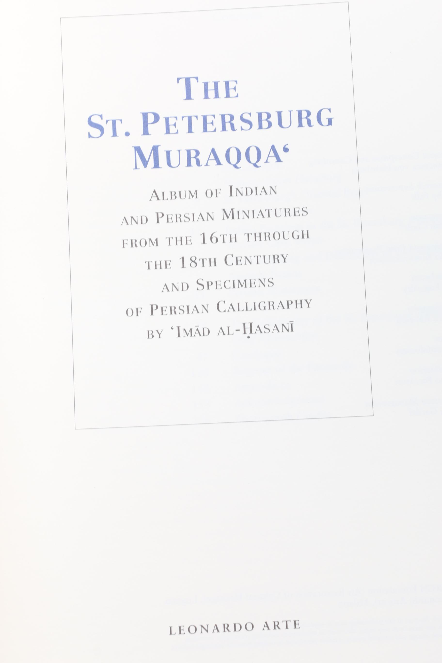 "St. Petersburg Miraqqa" and Cinnabar Bookmark