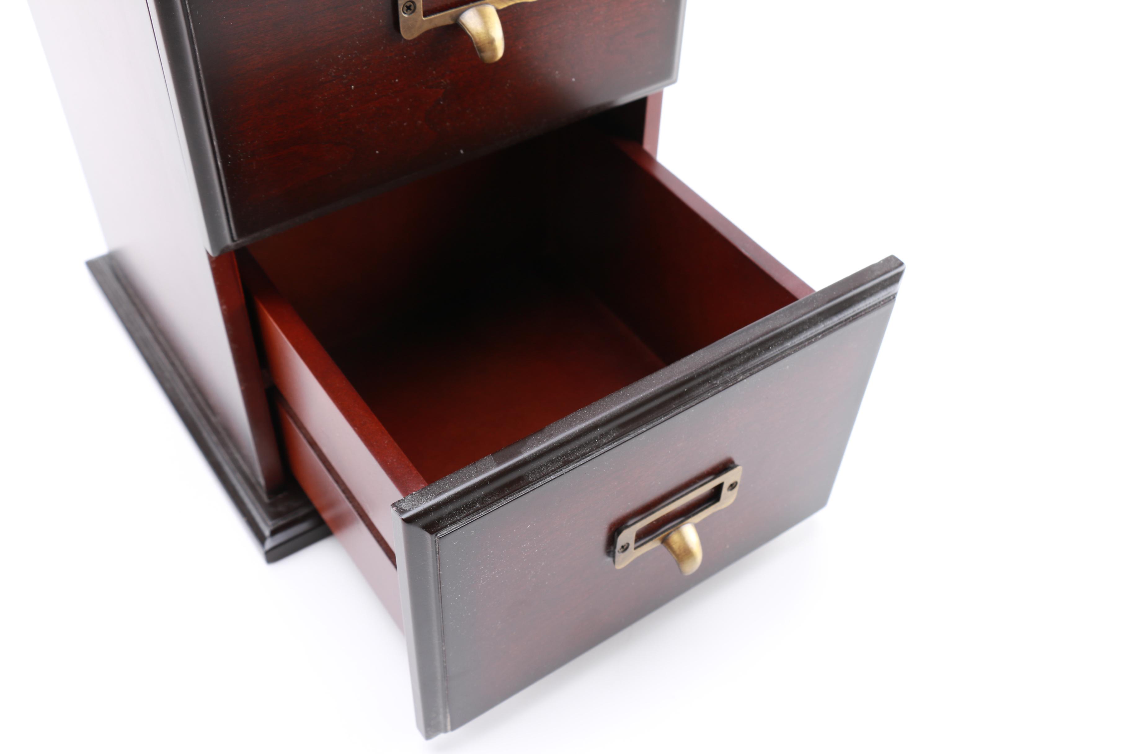 Bombay Wooden Card Organizer