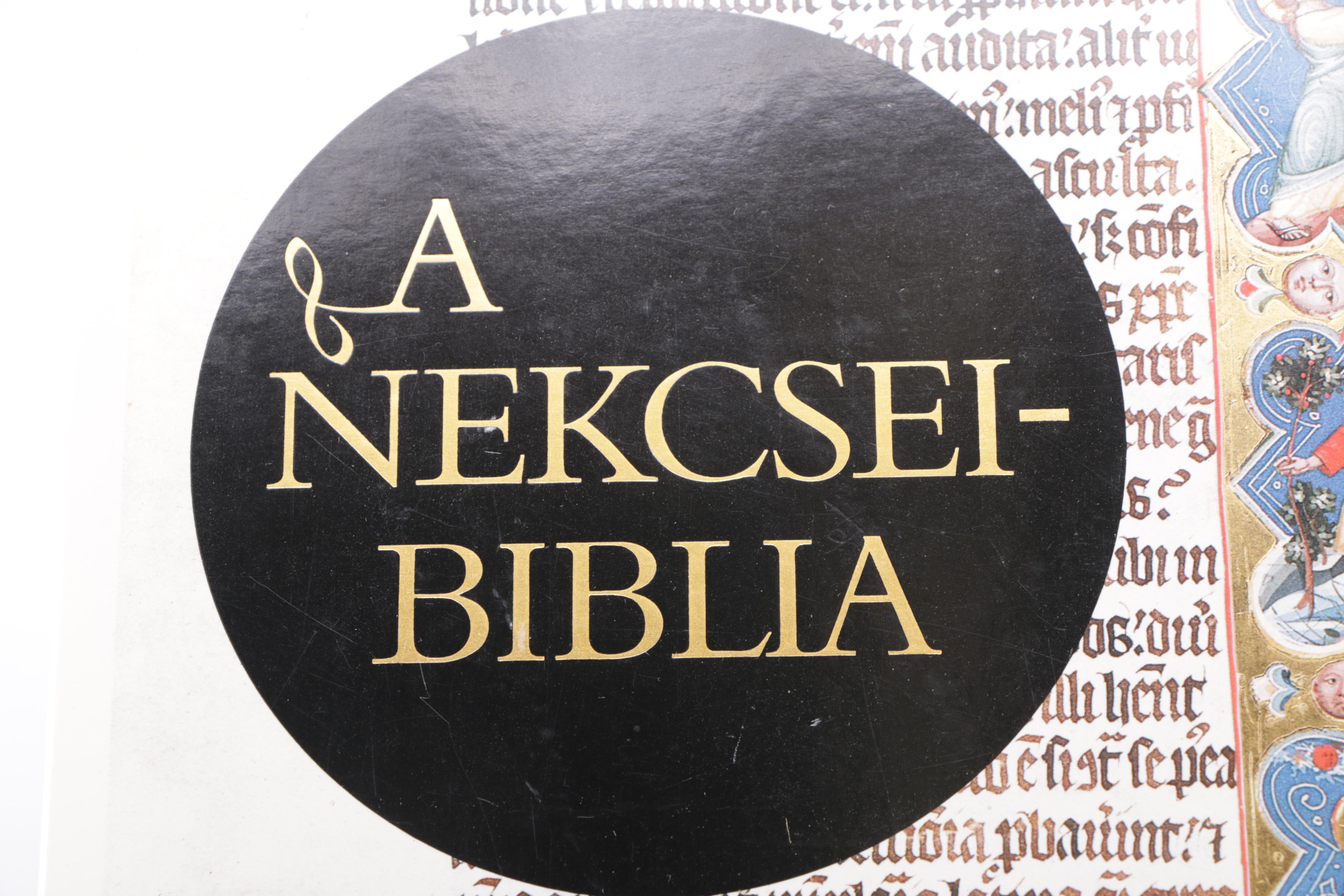 Reproduction Nekcsei Bible