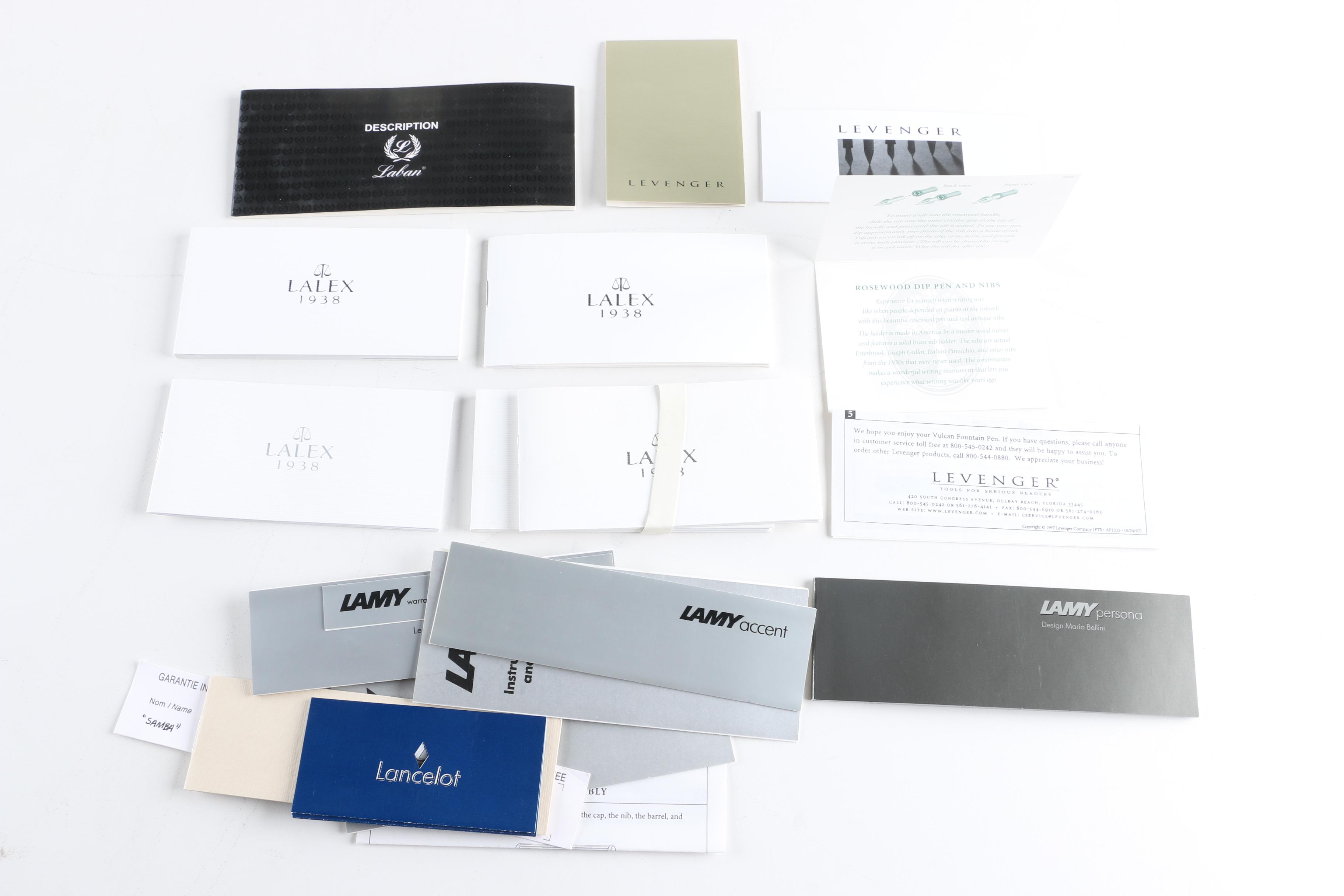 Assortment of Fountain Pens