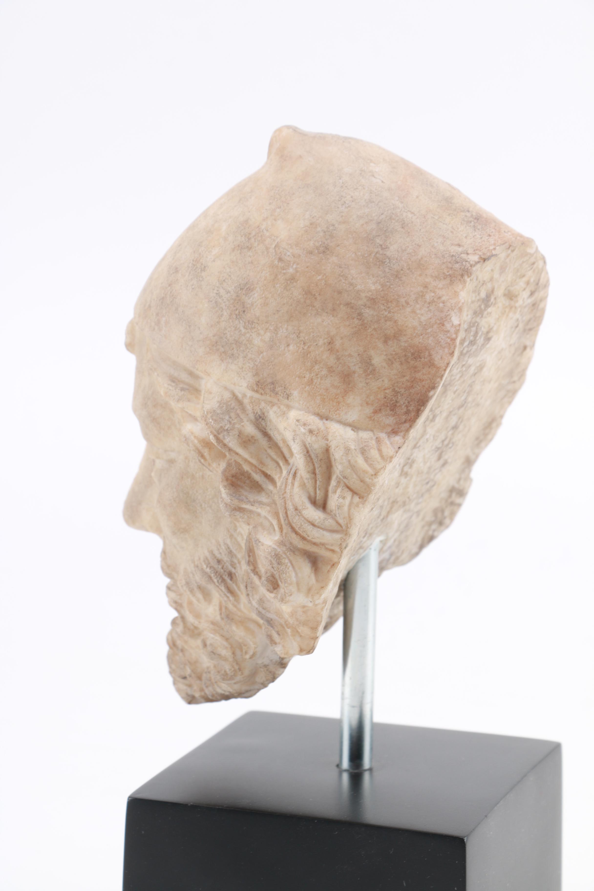 Replica Resin Headbust of Joseph with Stand