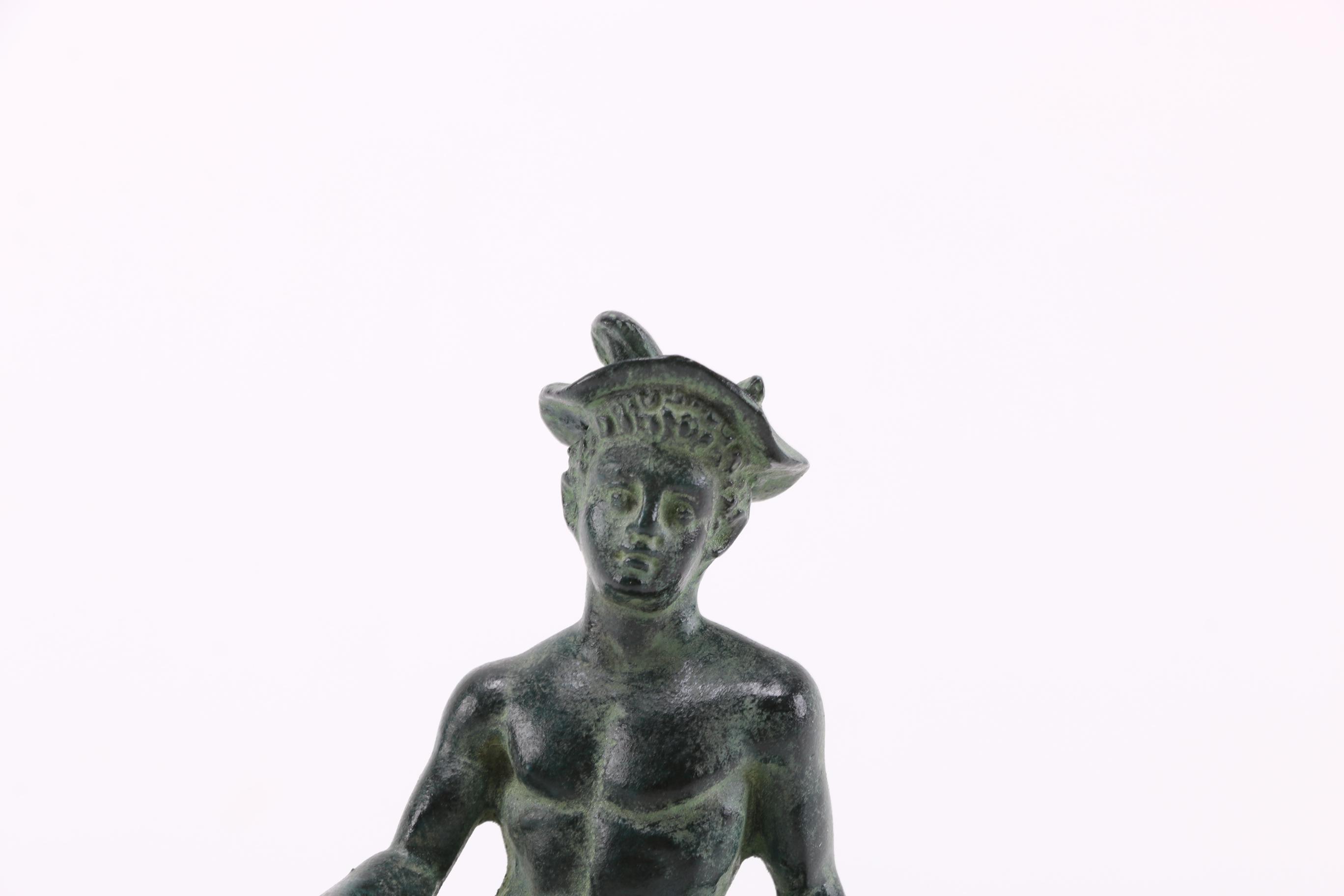 Reproduction Cast Metal Nude Male Sculpture