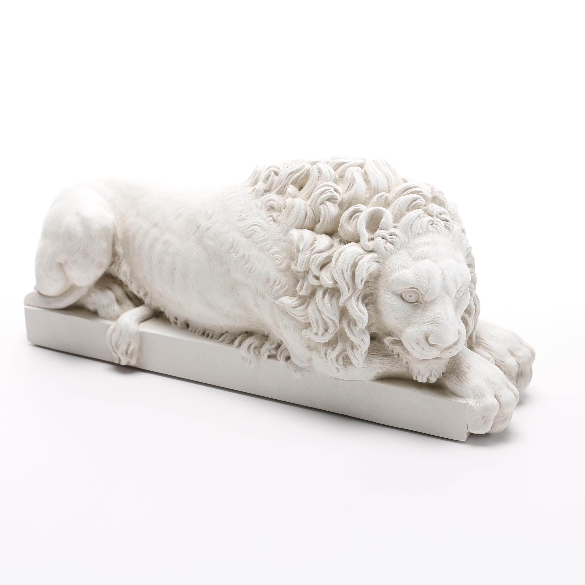 Facsimilies, Ltd. Reproduction Lion Sculpture