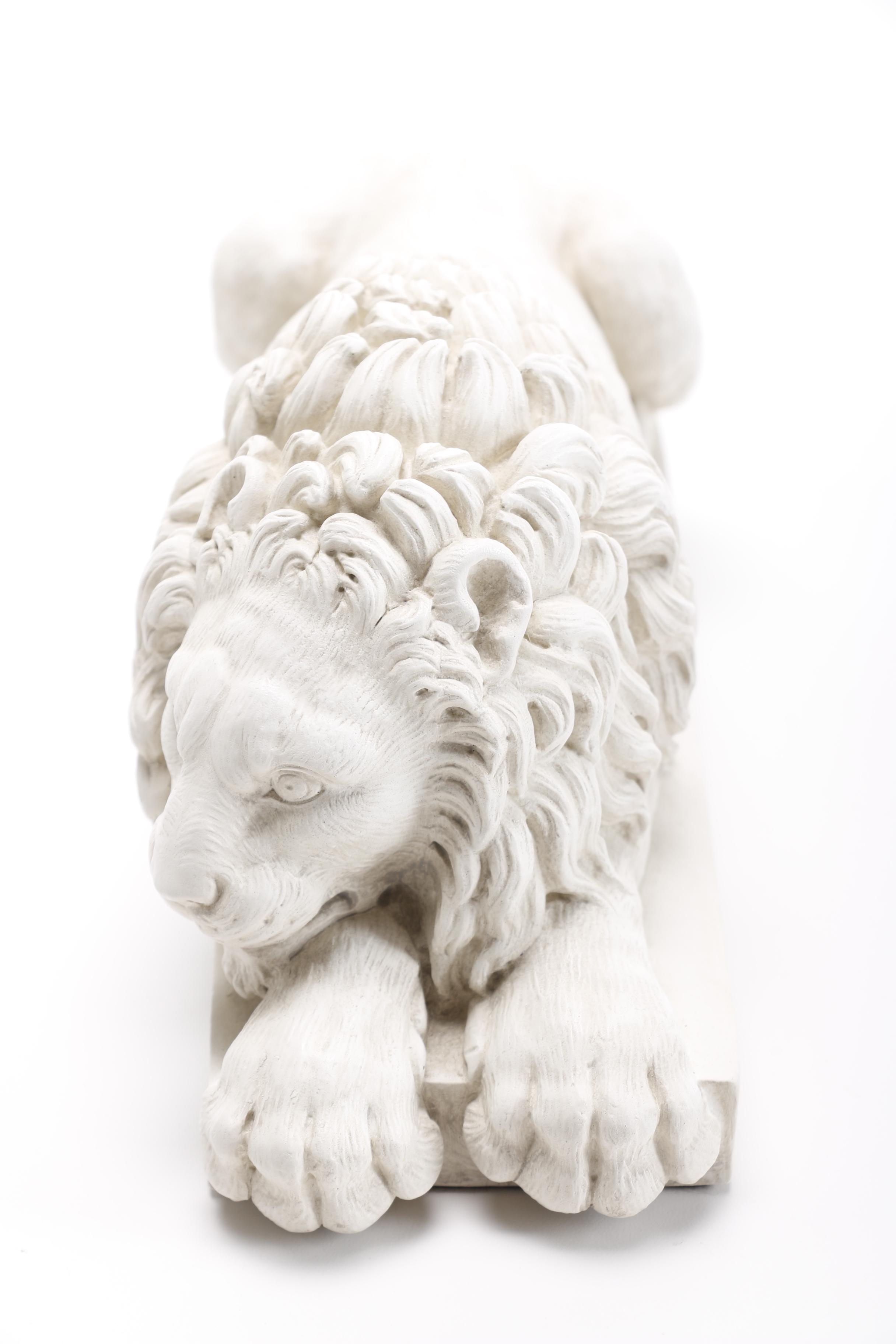 Facsimilies, Ltd. Reproduction Lion Sculpture