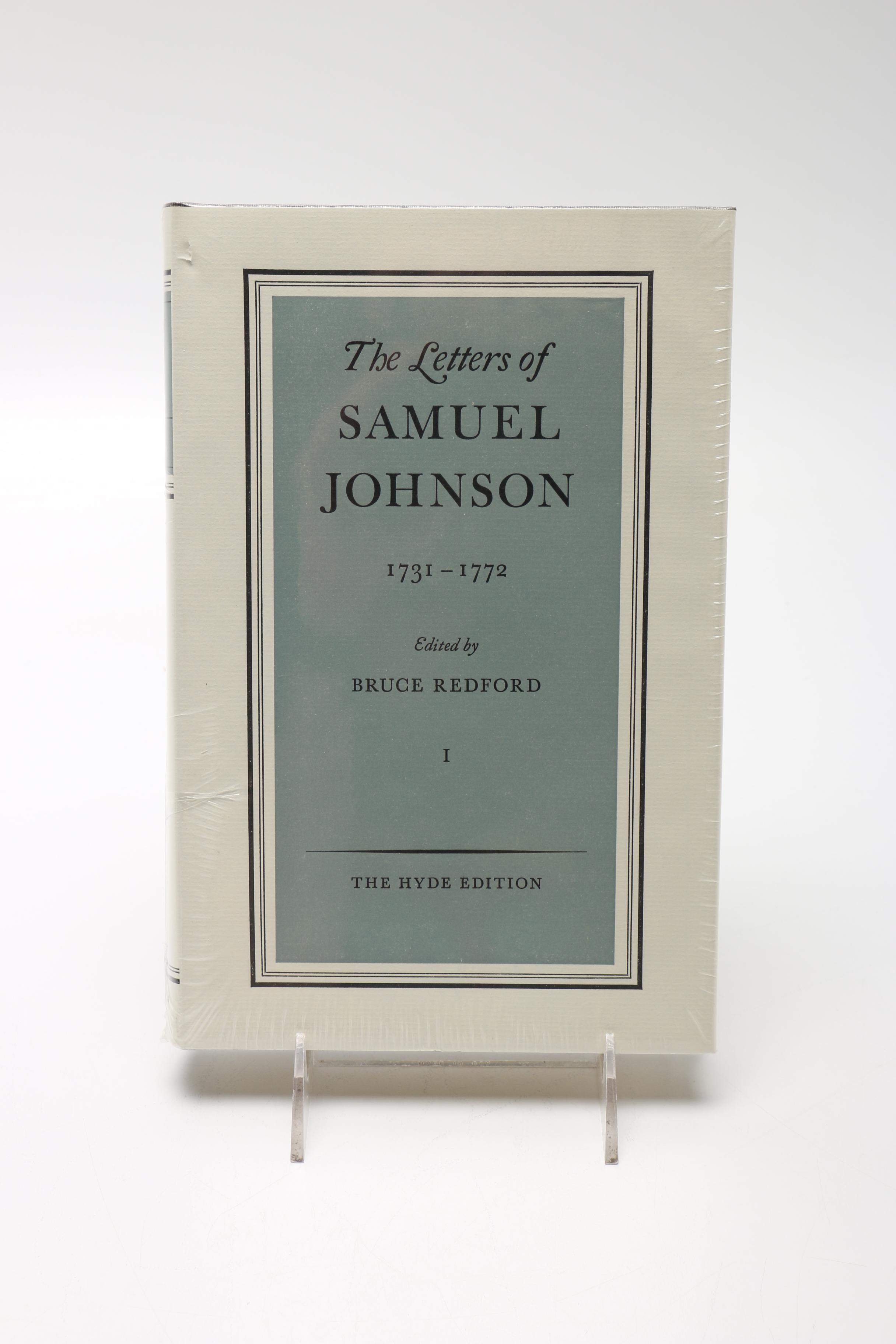 "The Letters of Samuel Johnson: The Hyde Edition" Vol. I-V