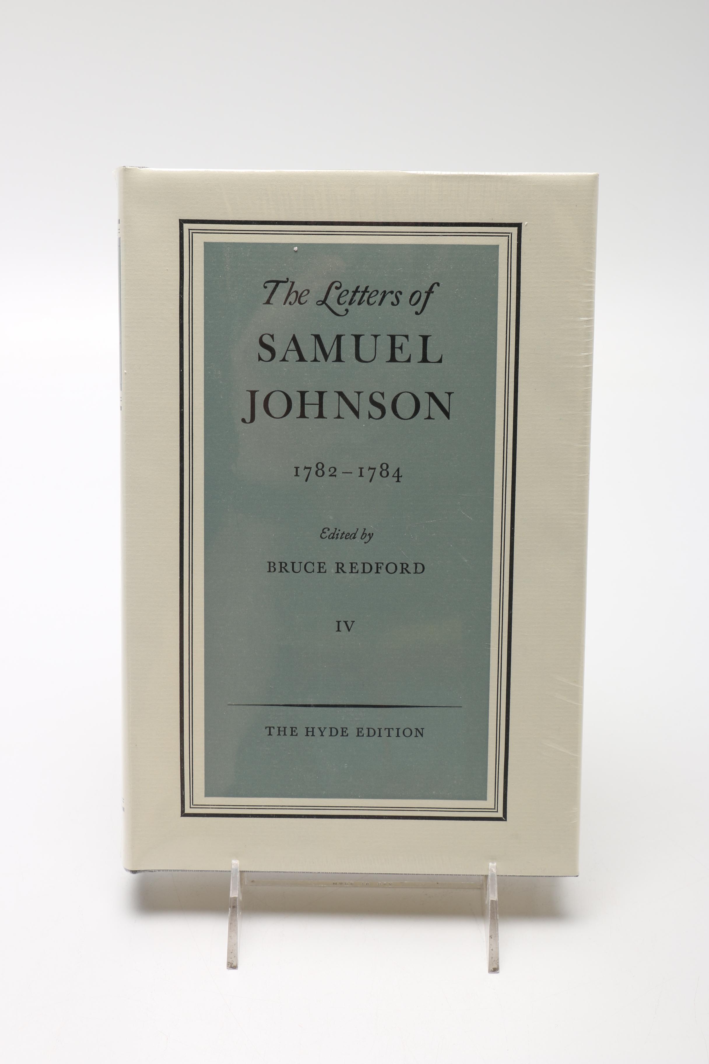 "The Letters of Samuel Johnson: The Hyde Edition" Vol. I-V