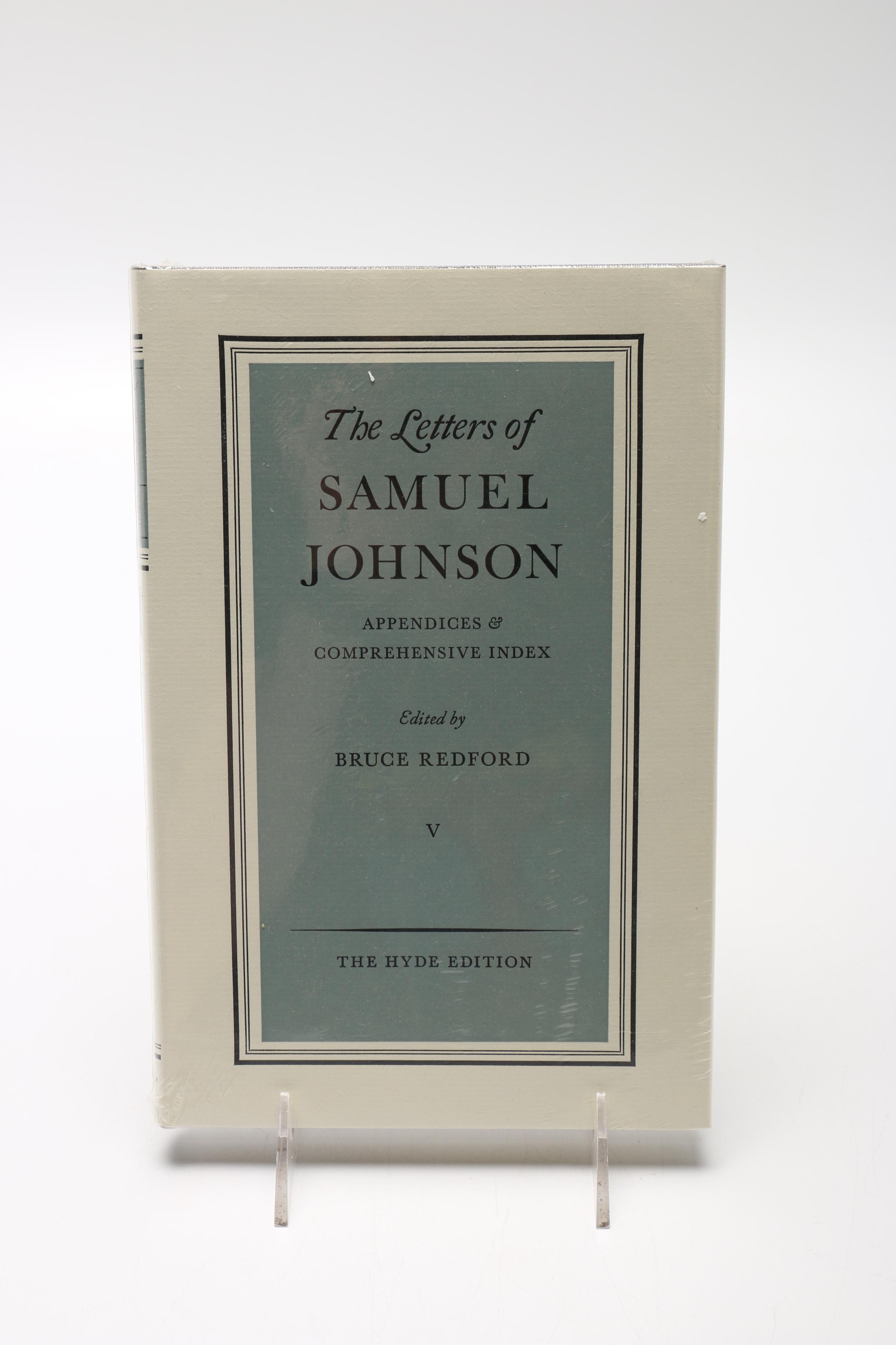 "The Letters of Samuel Johnson: The Hyde Edition" Vol. I-V