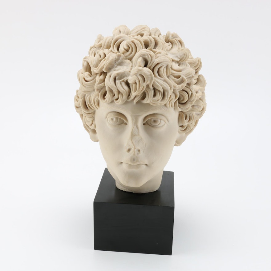 Reproduction Classical Bust of a Male