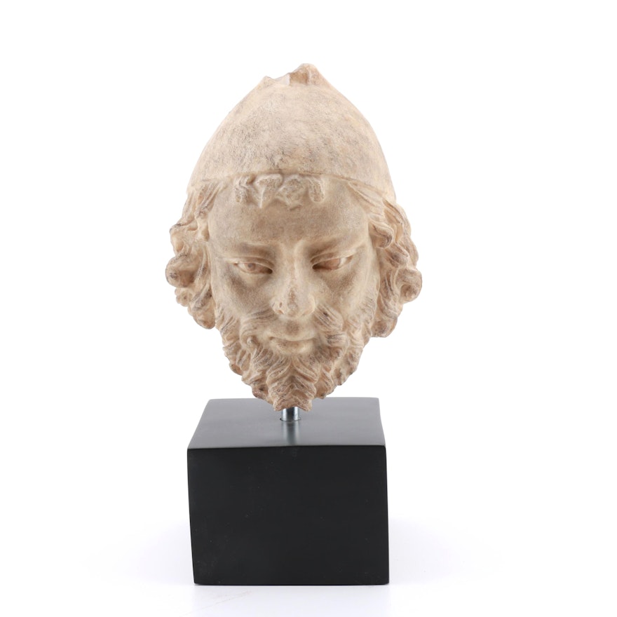 Replica Resin Headbust of Joseph with Stand