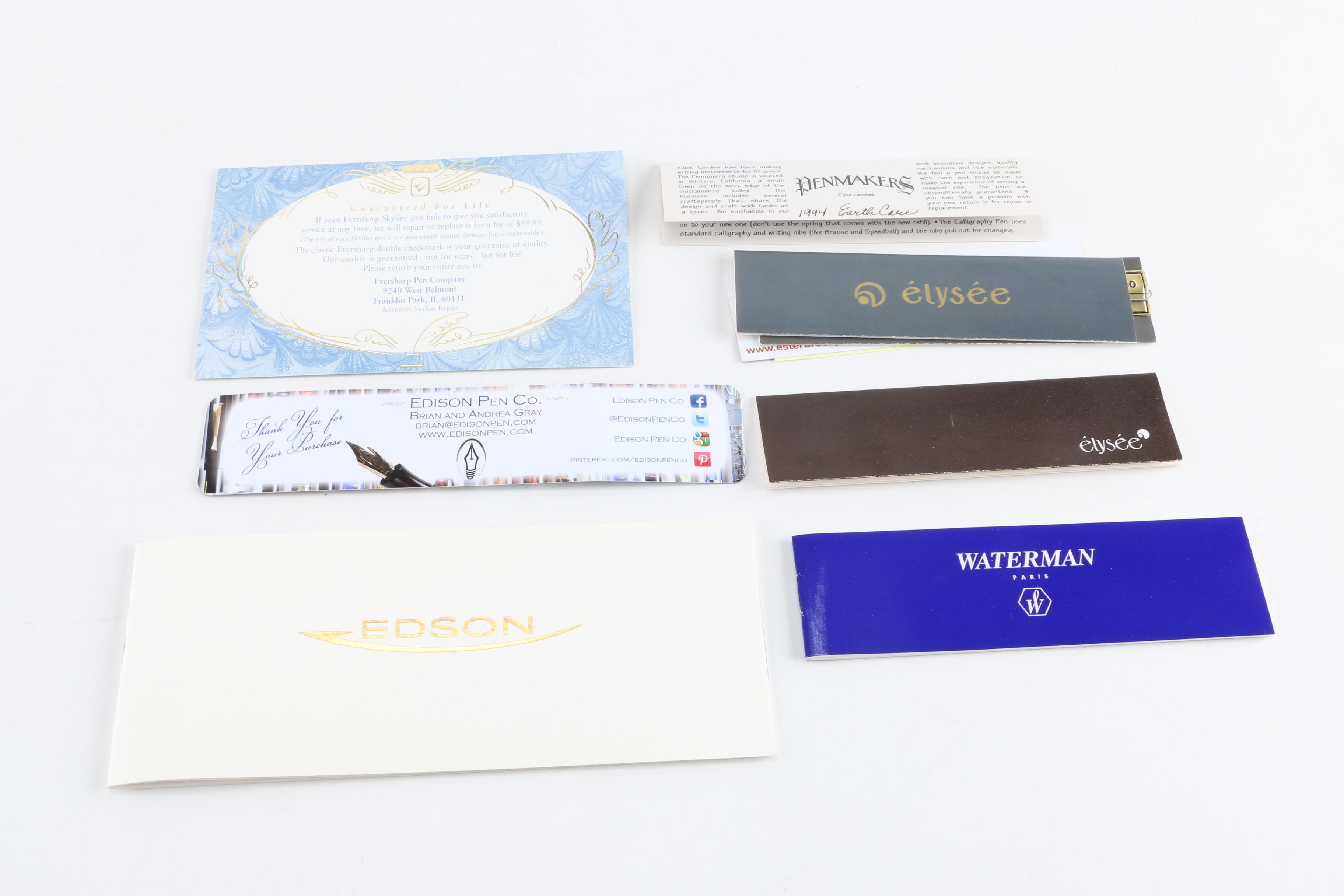 Assortment of Fountain Pens