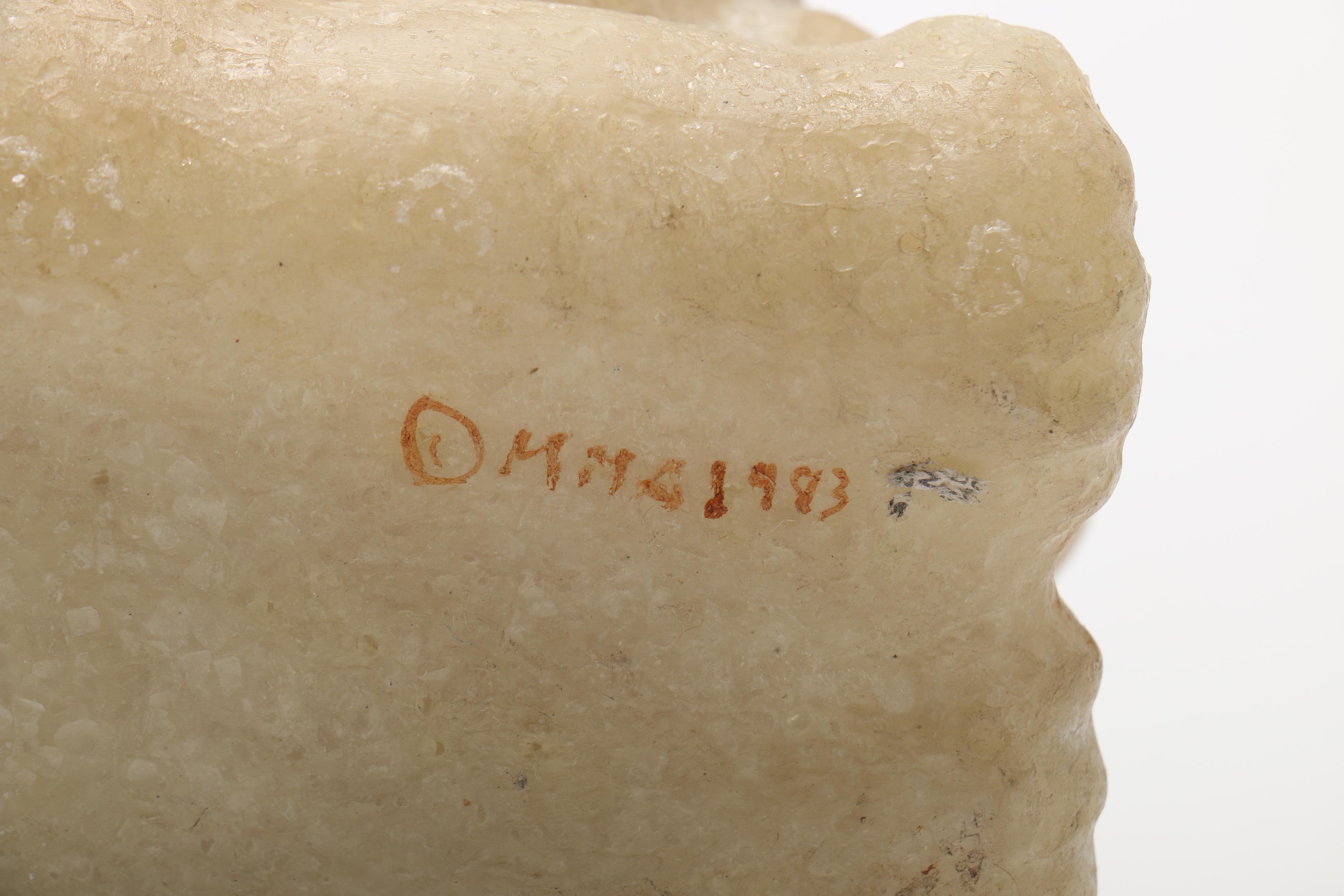 Metropolitan Museum of Art Reconstituted Quartz Lion Cub Figurine