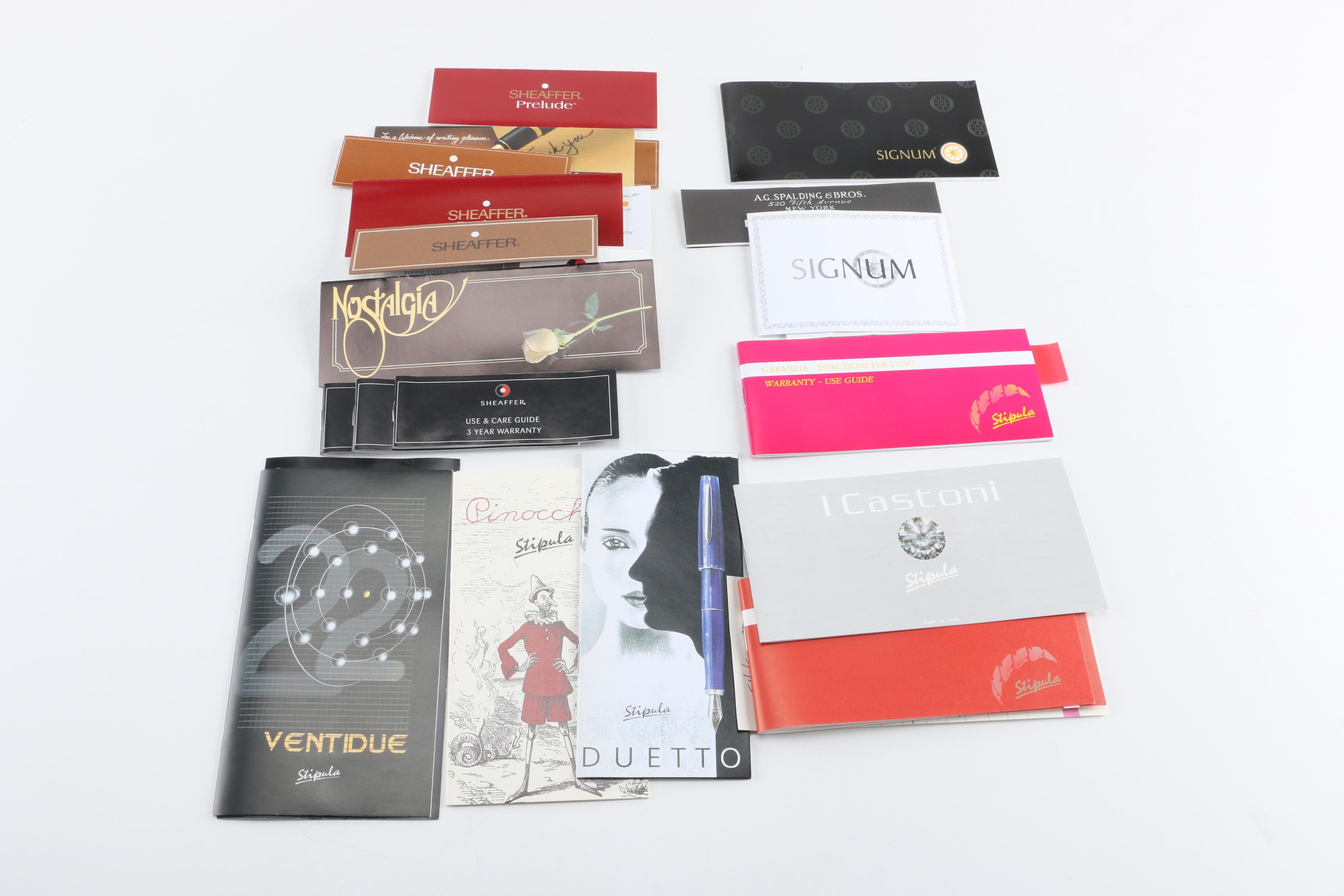 Assortment of Fountain Pens