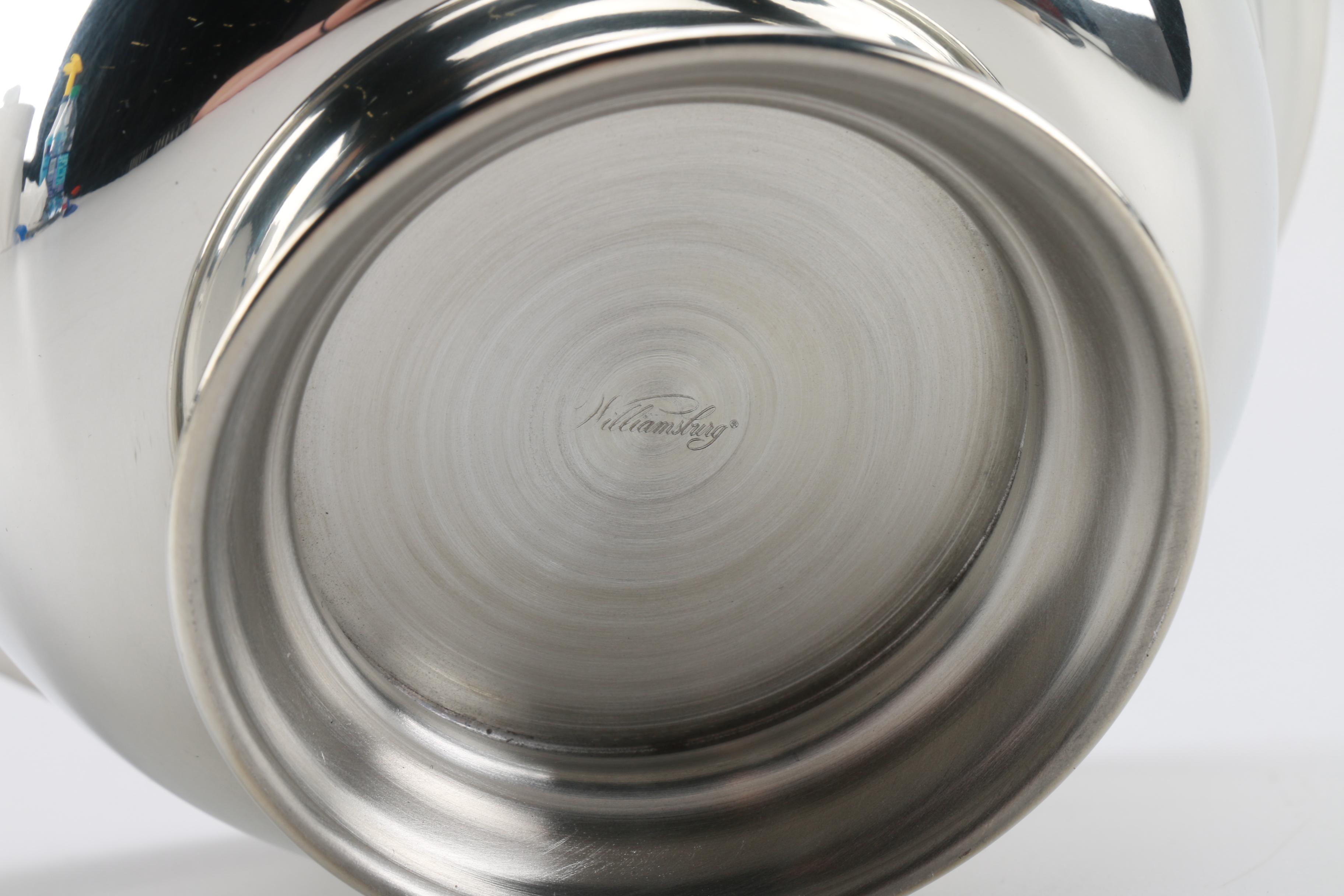 Williamsburg Pewter Dishes