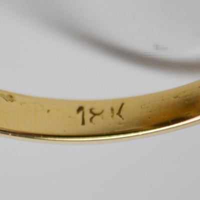 18K Yellow Gold 29.00 CTS Citrine Ring