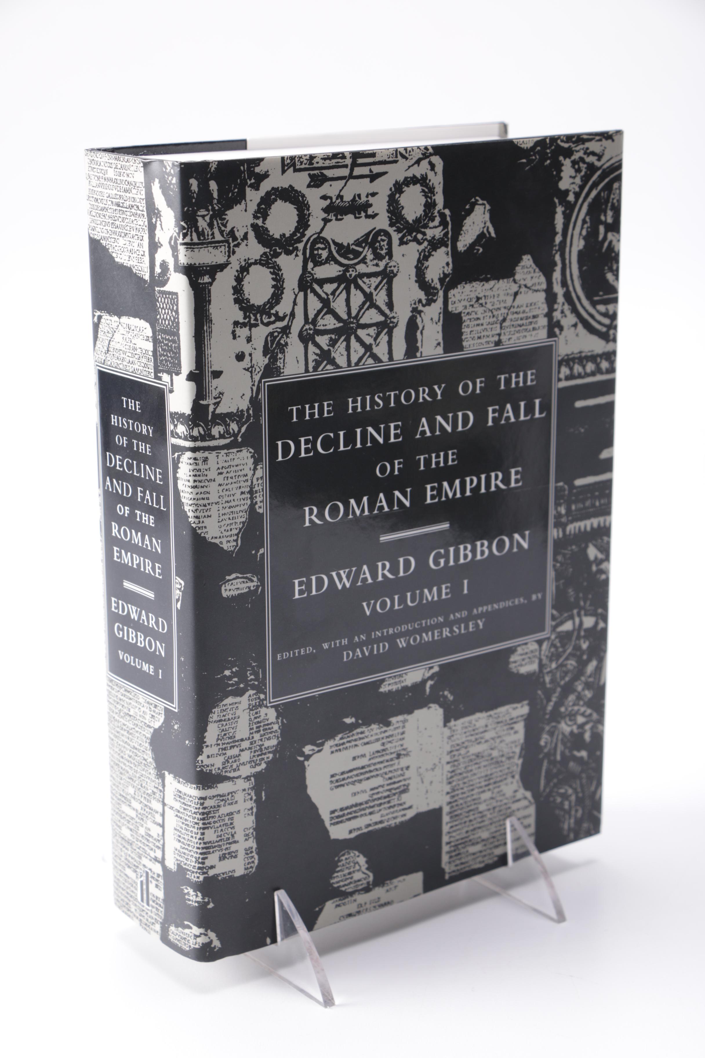 Three-Volume "The History of the Decline and Fall of the Roman Empire" by Edward Gibbon
