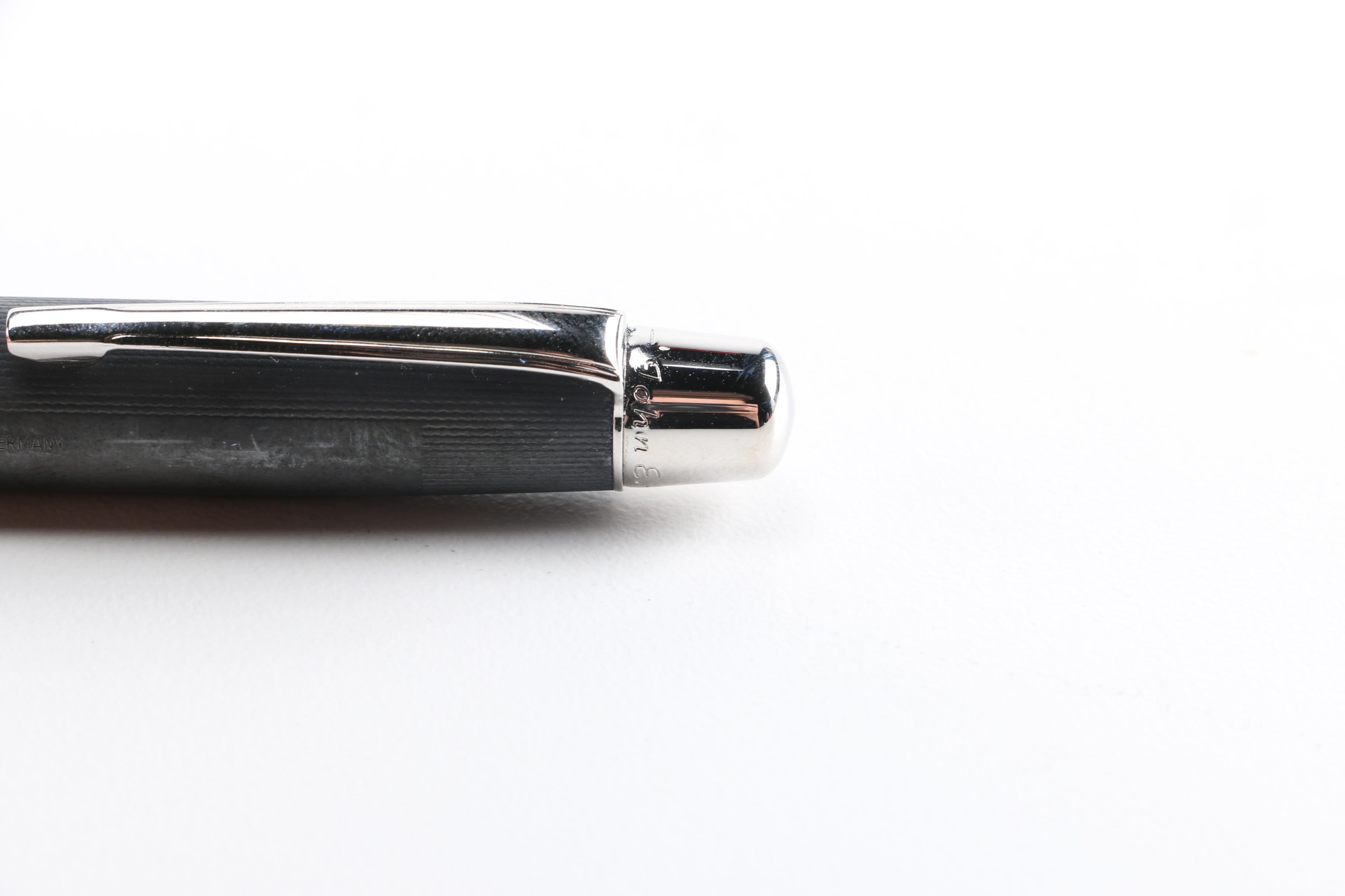 Assortment of Fountain Pens With Sterling Silver Bookmark