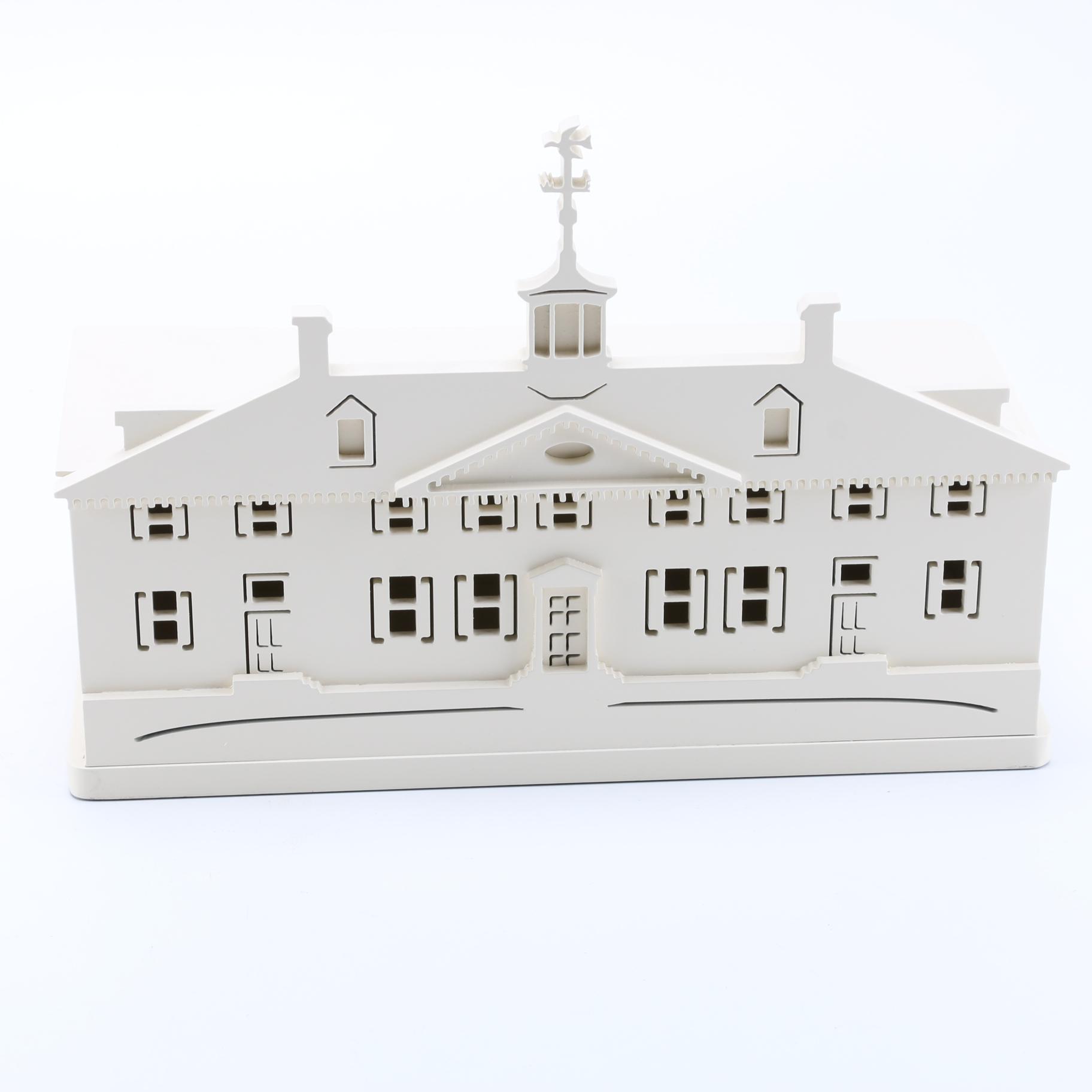 Colonial Building Shaped Box by Brandywine Woodcrafts
