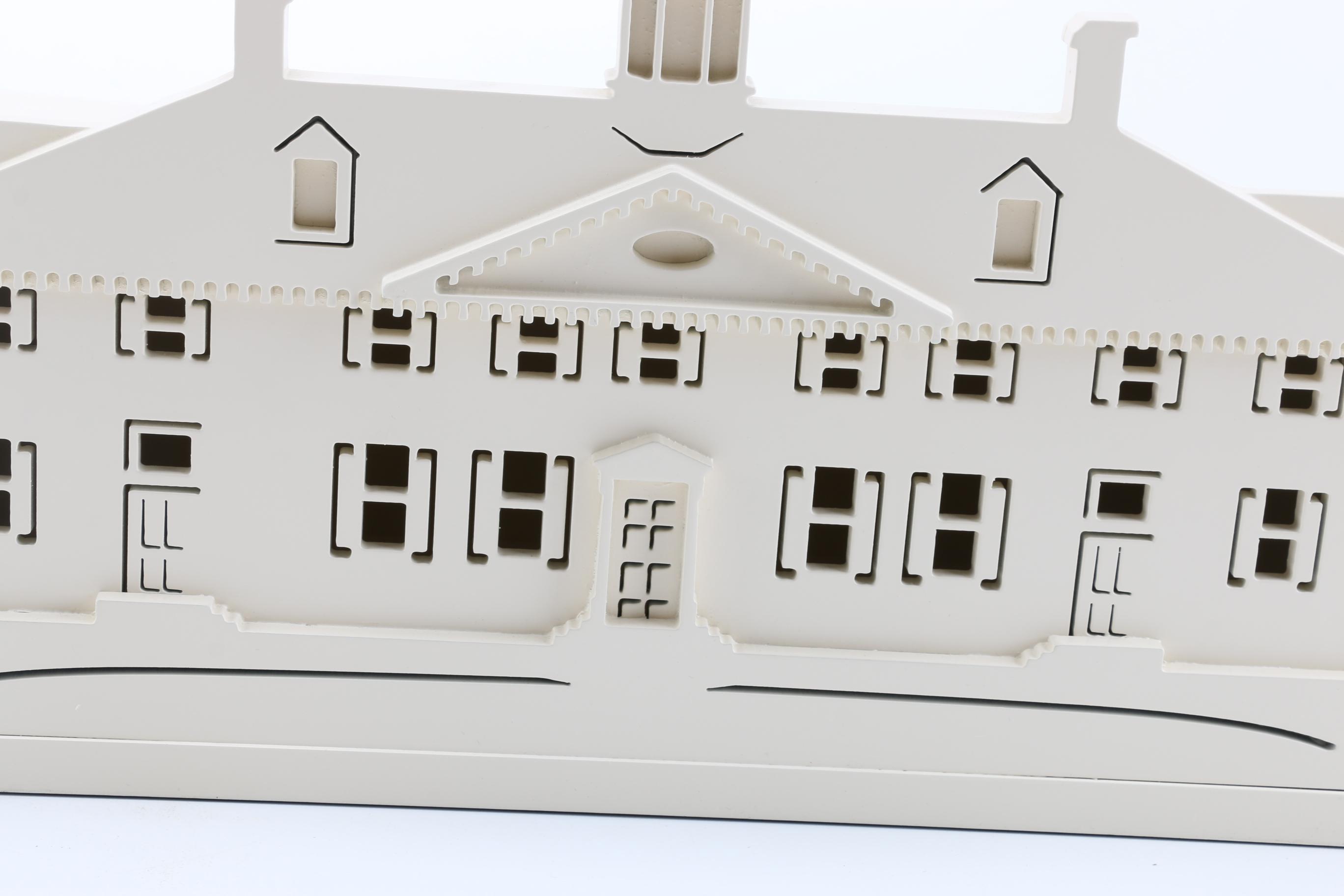 Colonial Building Shaped Box by Brandywine Woodcrafts