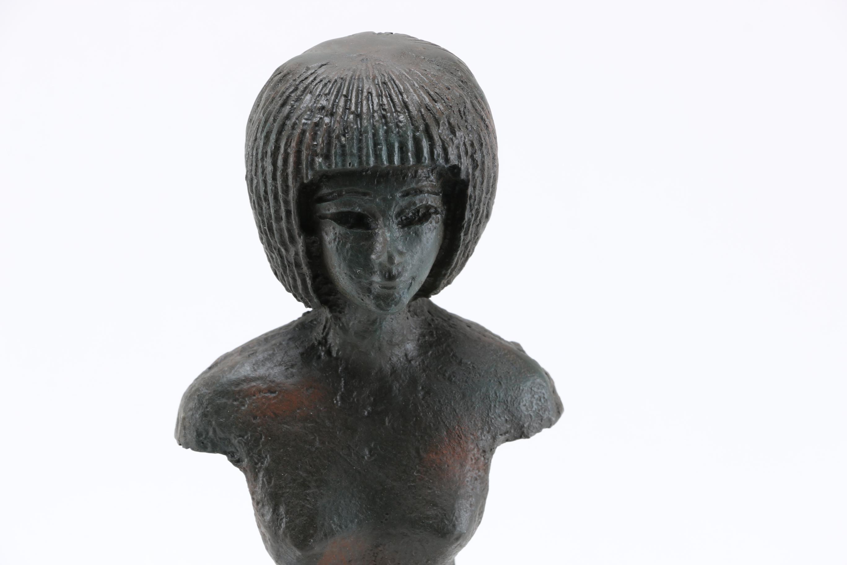 Reproduction Egyptian Statuette From the Musée du Louvre