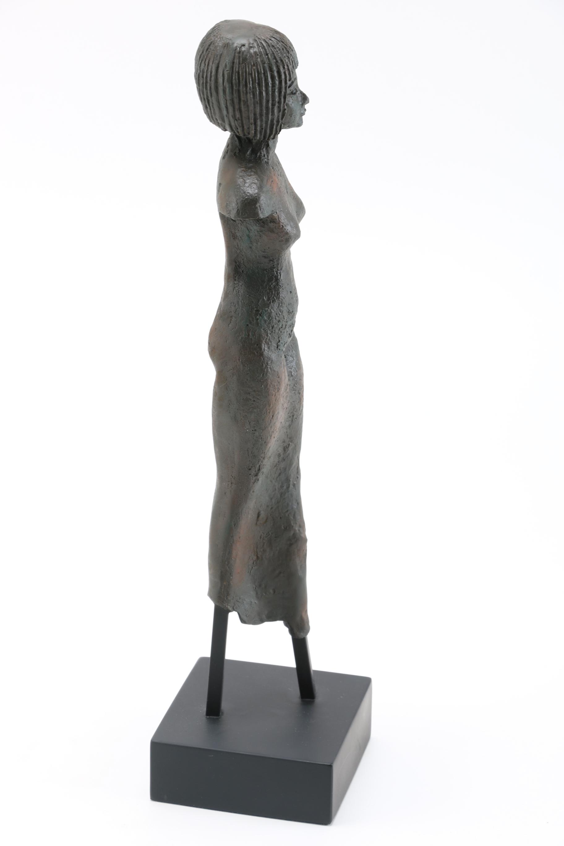 Reproduction Egyptian Statuette From the Musée du Louvre