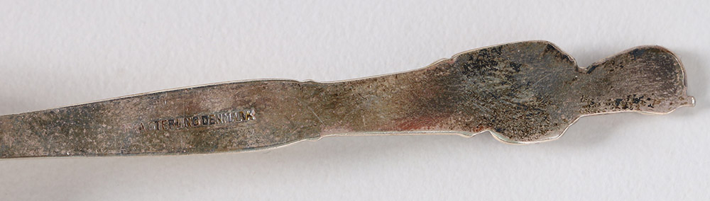 Meka Danish Sterling Silver and Enamel Spoons