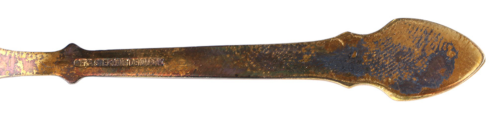 Meka Danish Sterling Silver and Enamel Spoons