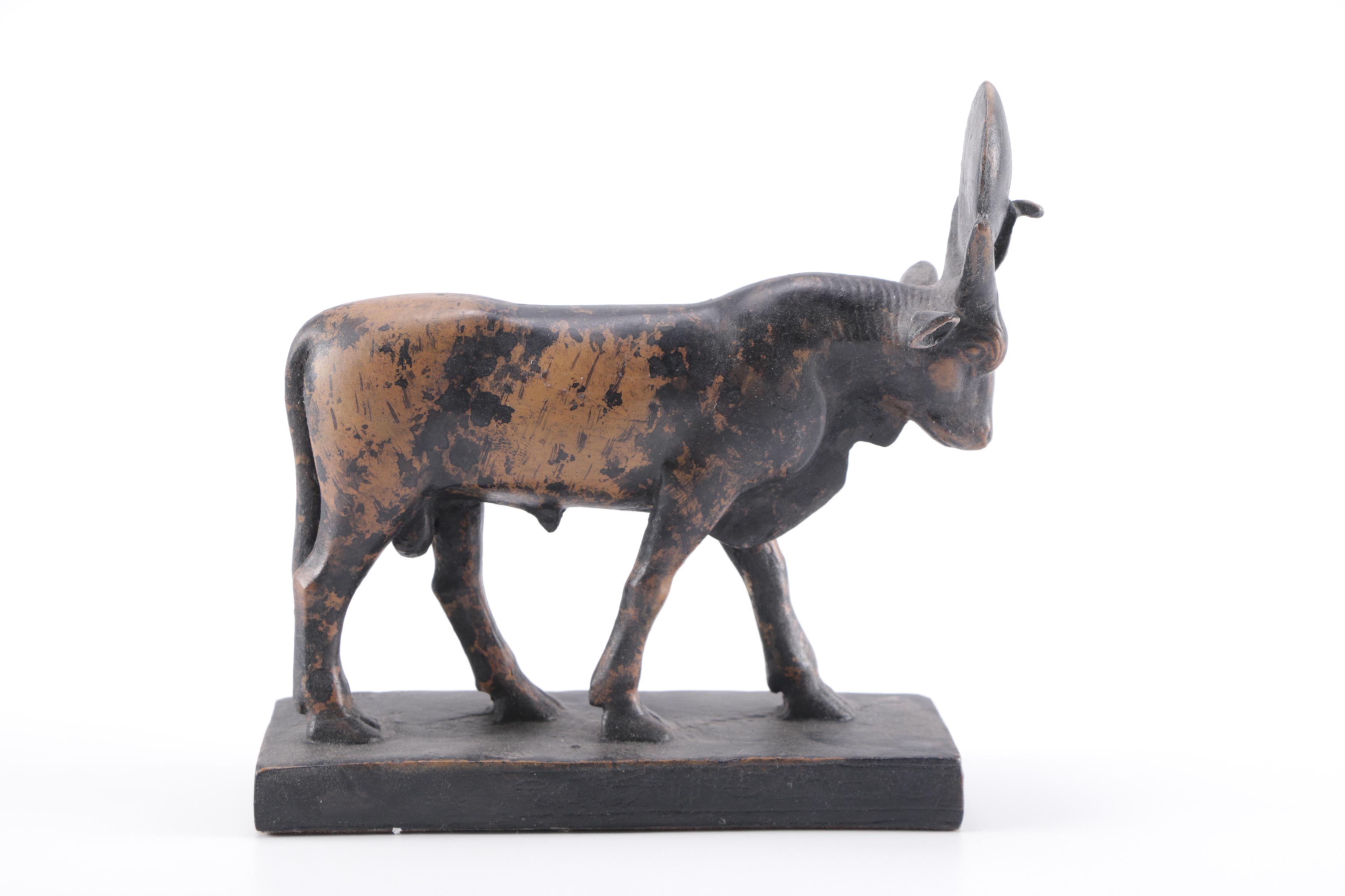 Reproduction Mnevis Bull Sculpture