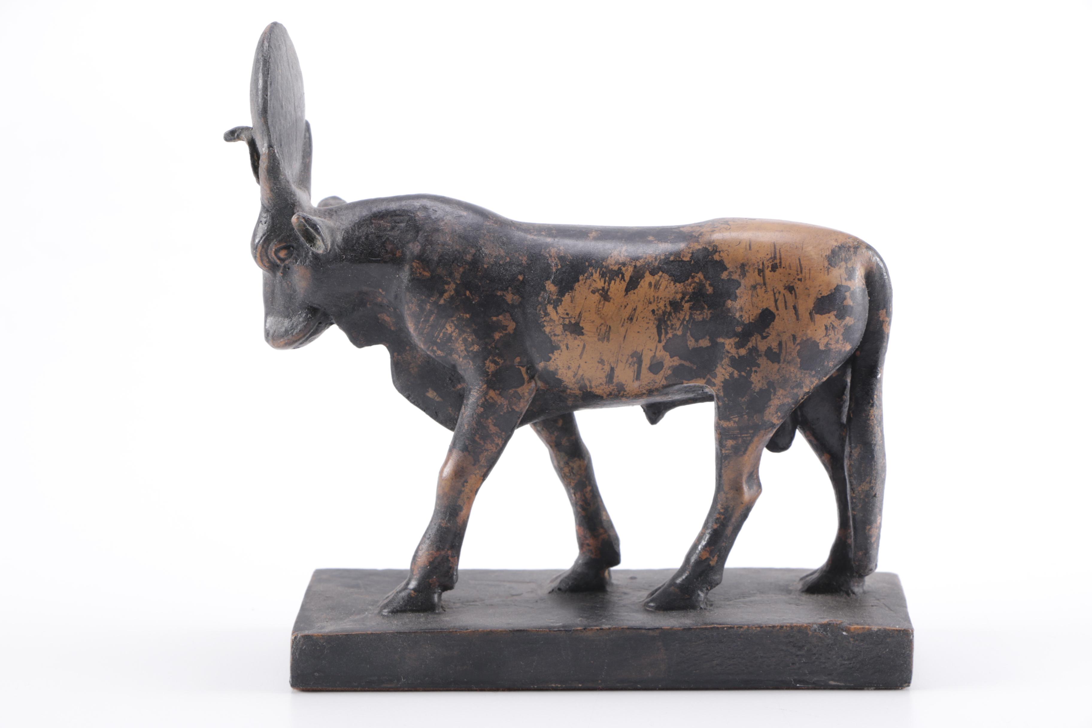 Reproduction Mnevis Bull Sculpture