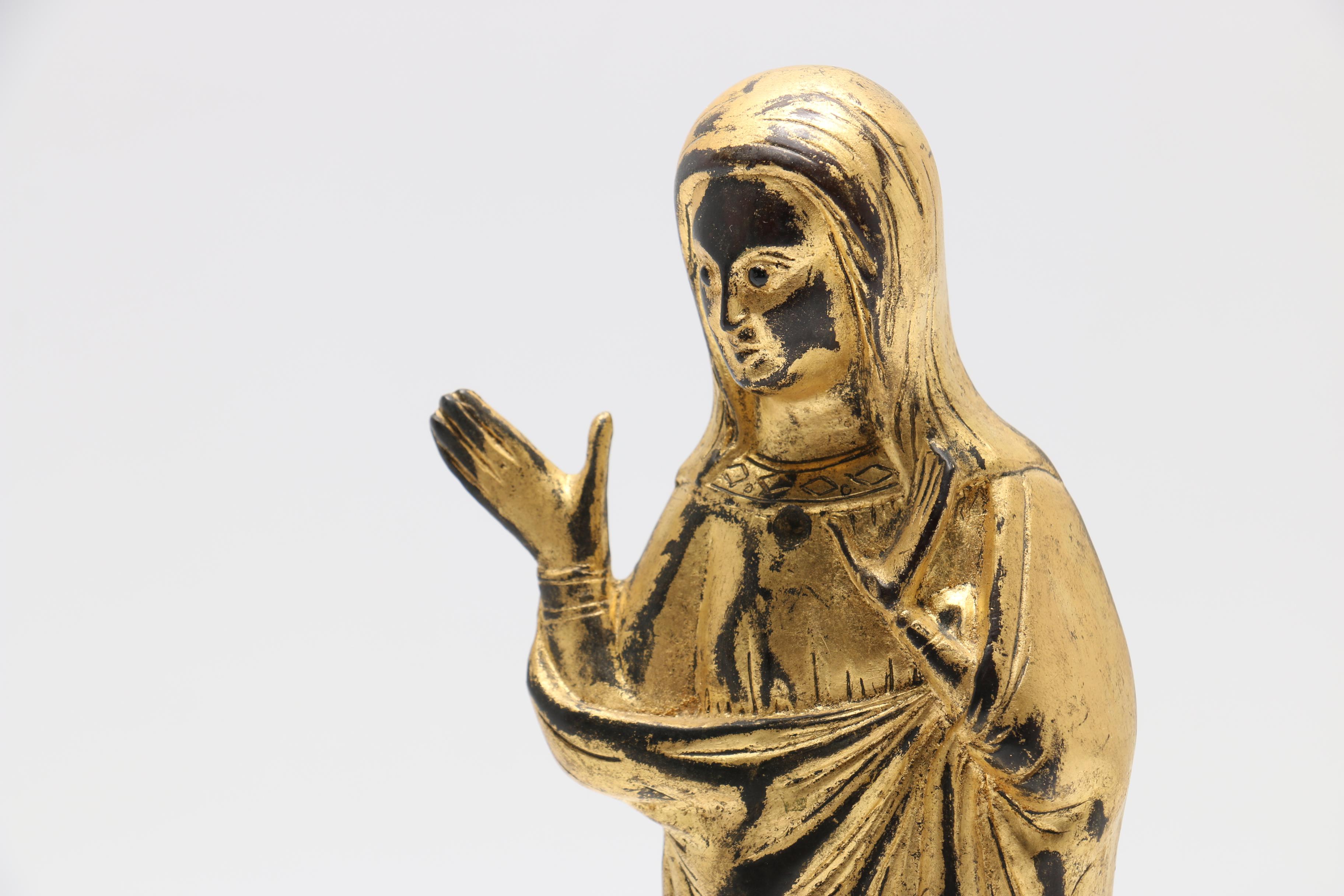 Reproduction Virgin Mary Figure From The Metropolitan Museum of Art
