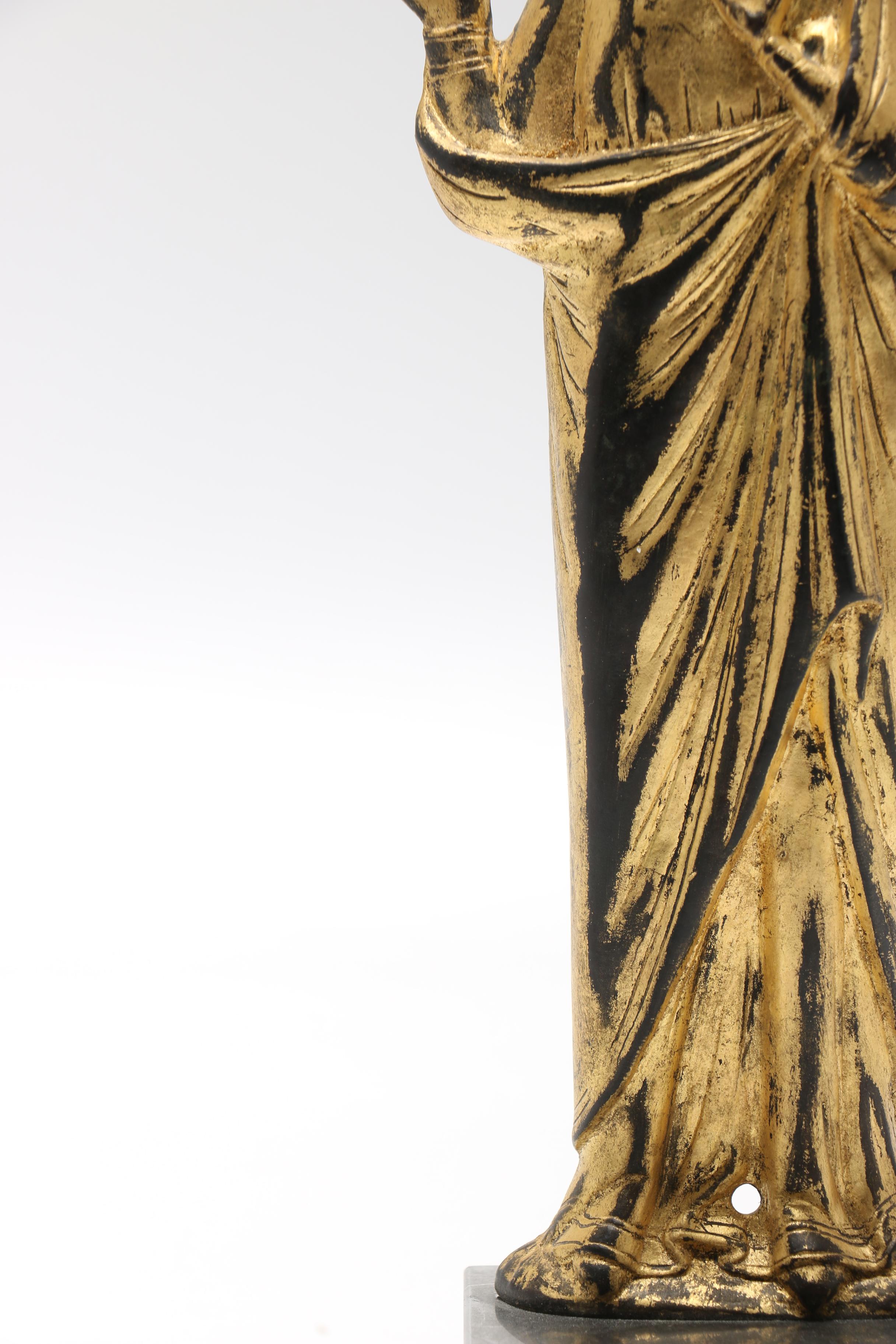 Reproduction Virgin Mary Figure From The Metropolitan Museum of Art