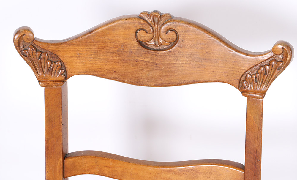 Vintage Ladderback Side Chair