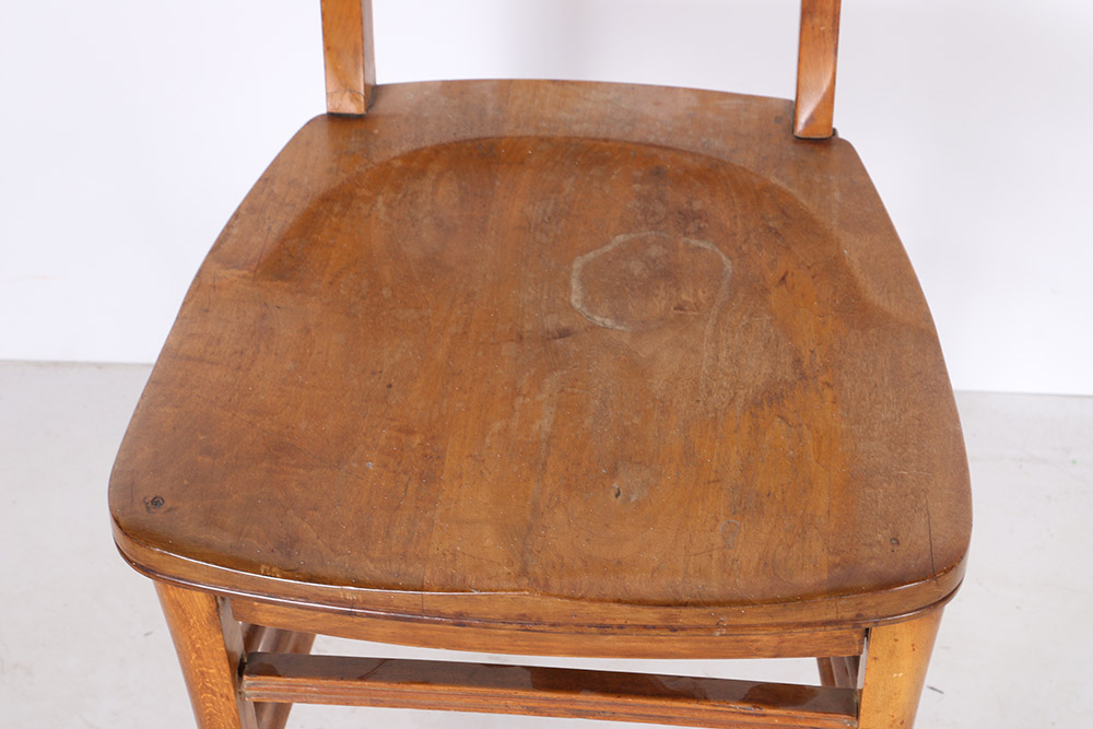 Vintage Ladderback Side Chair