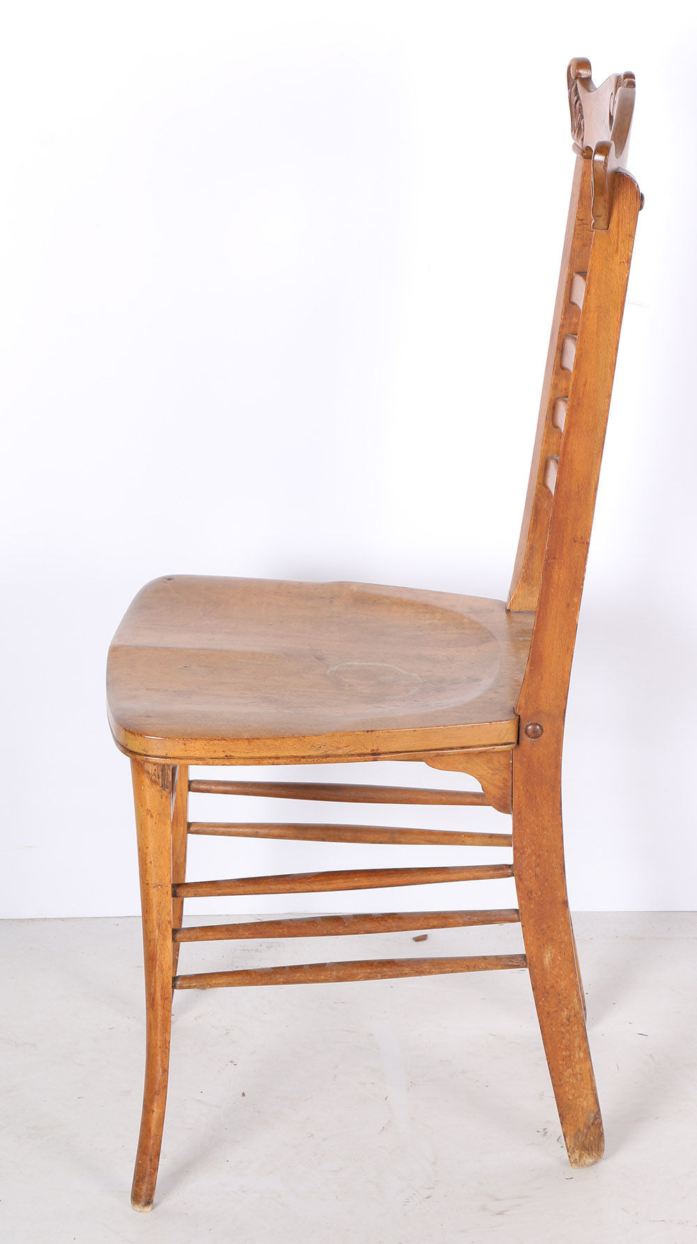 Vintage Ladderback Side Chair