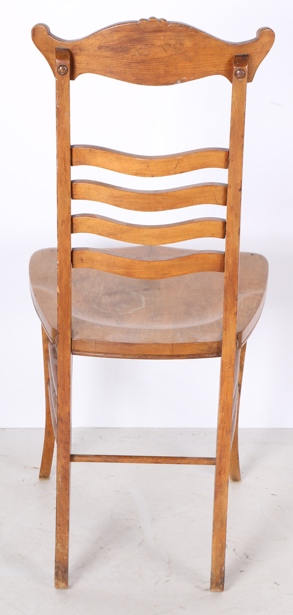 Vintage Ladderback Side Chair