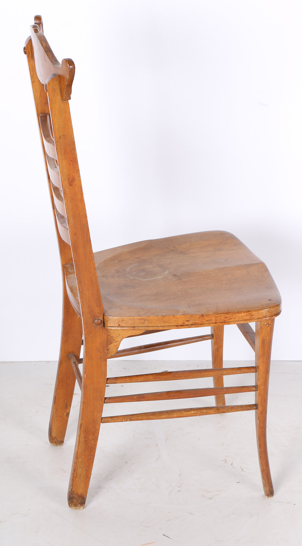 Vintage Ladderback Side Chair