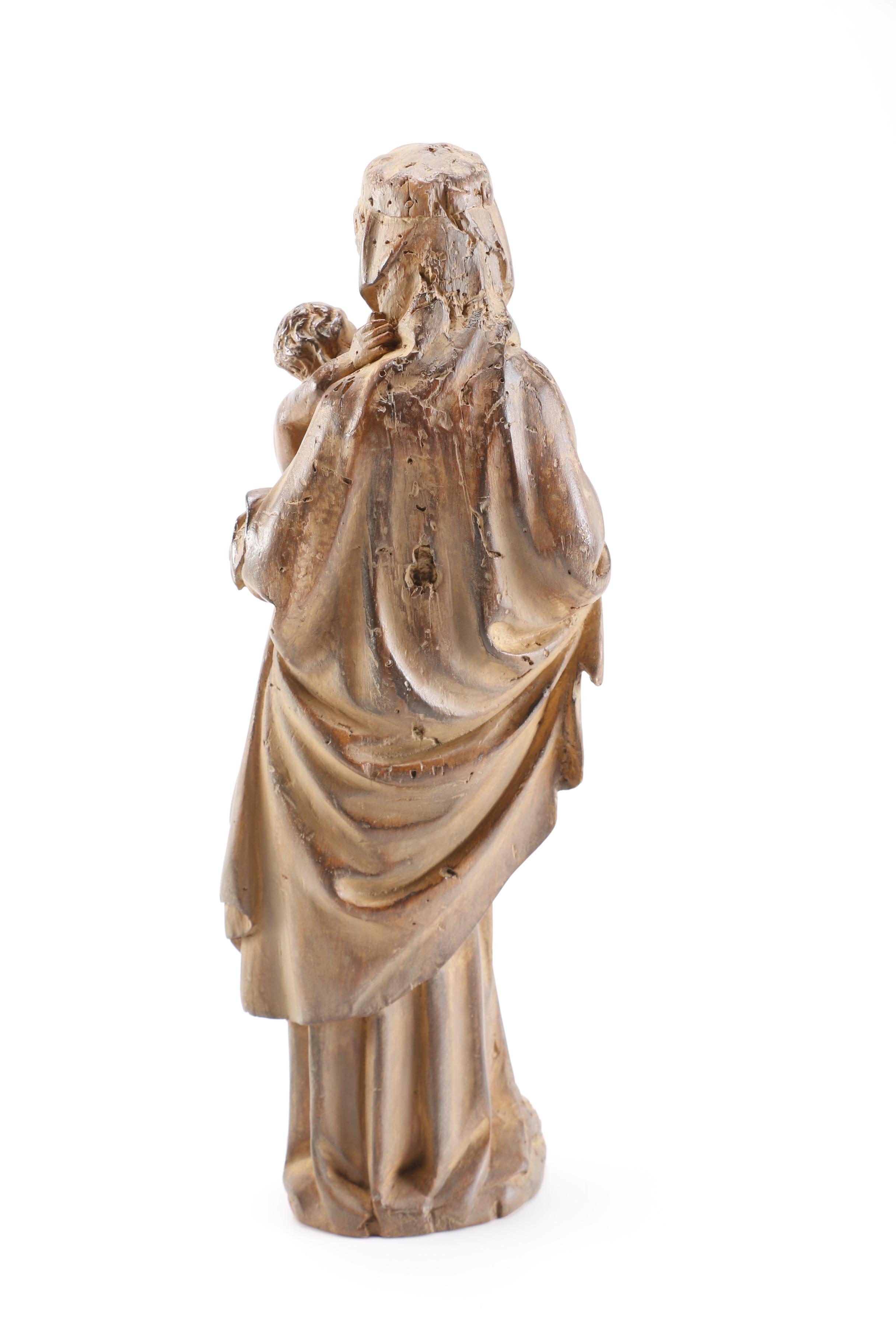 Louvre Museum Reproduction of Virgin and Child