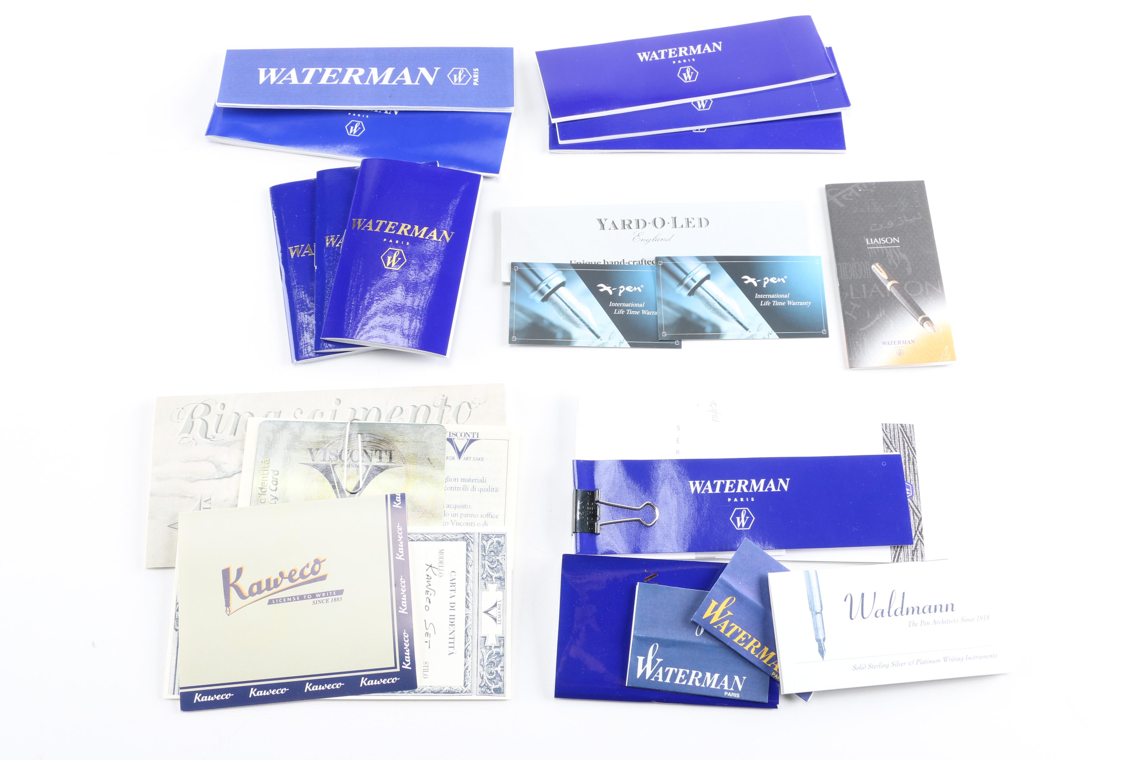 Assortment of Fountain Pens