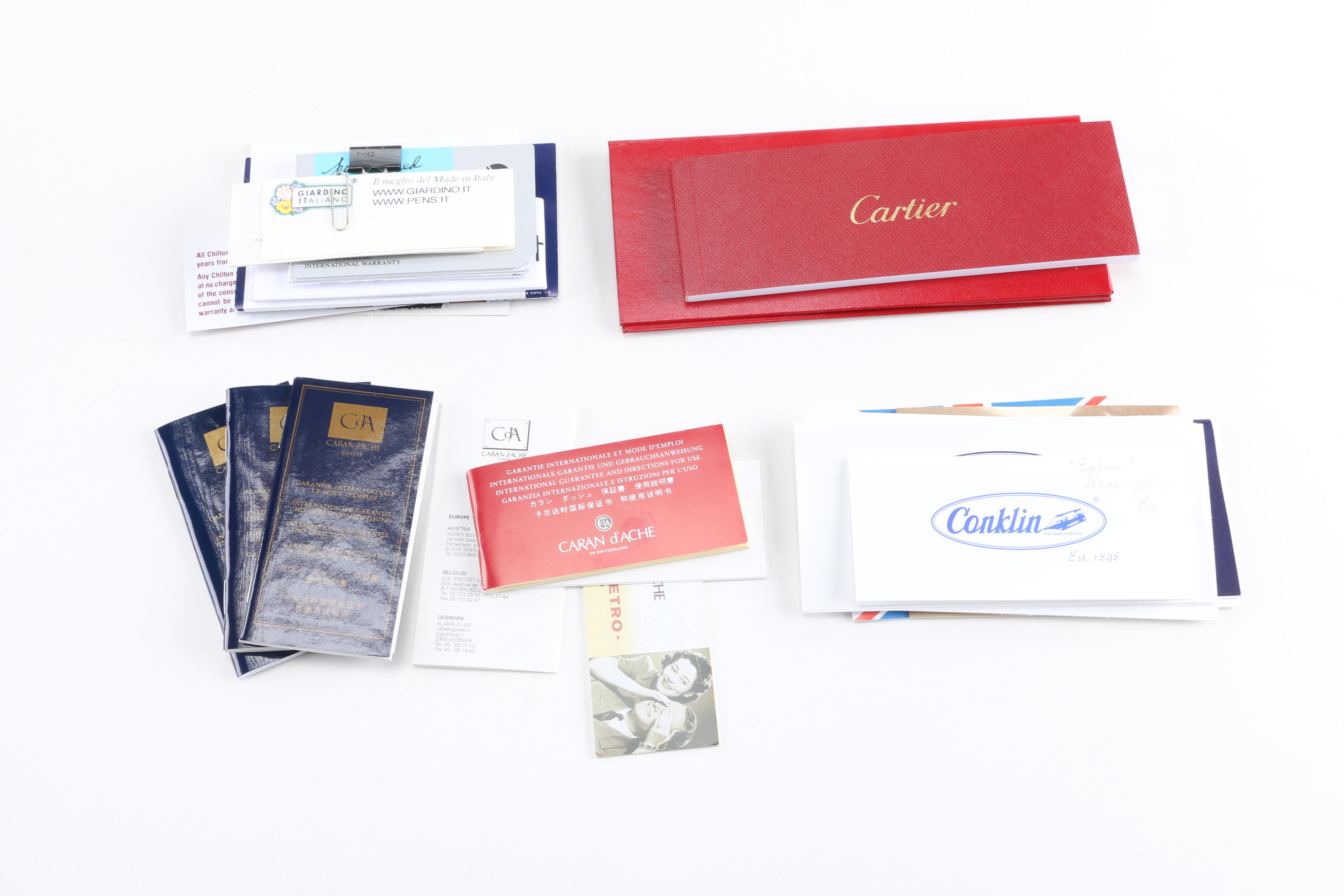 Assortment of Fountain Pens