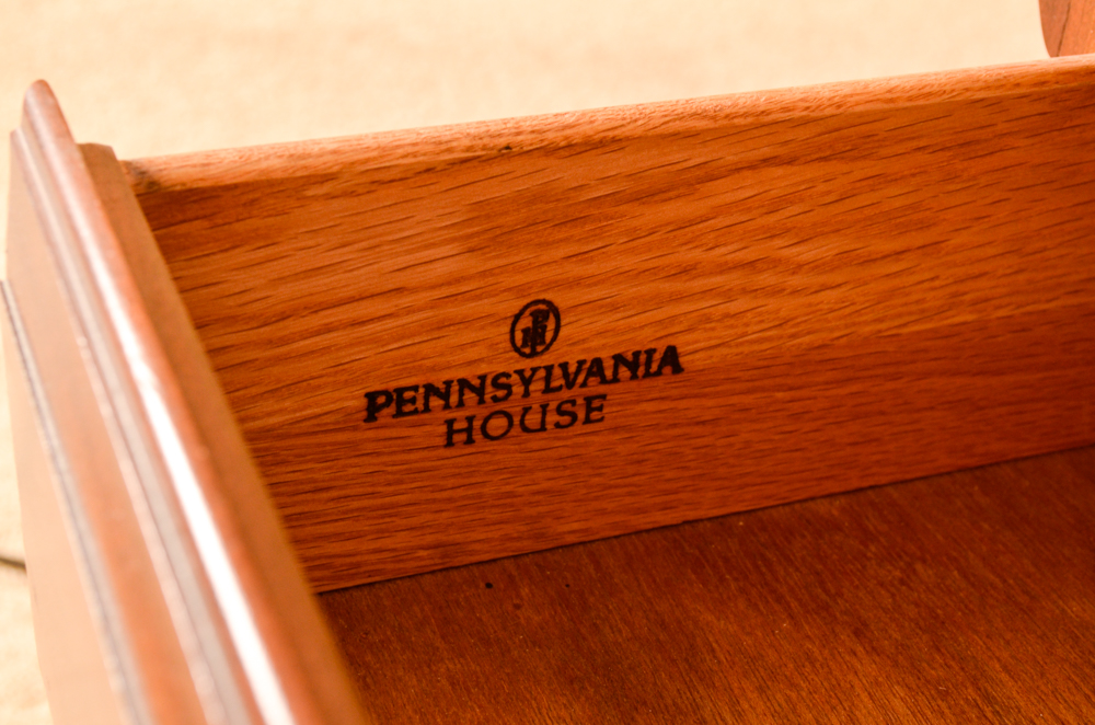 Georgian Style Cherry Armoire by Pennsylvania House