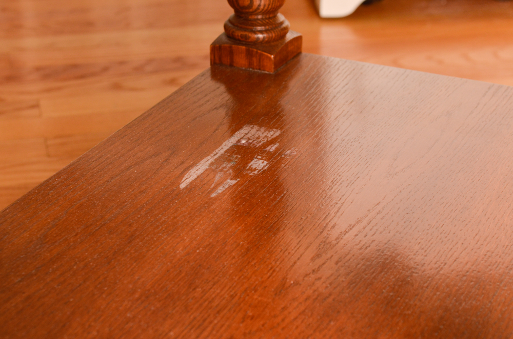 Turned Oak Side Table by Pennsylvania House