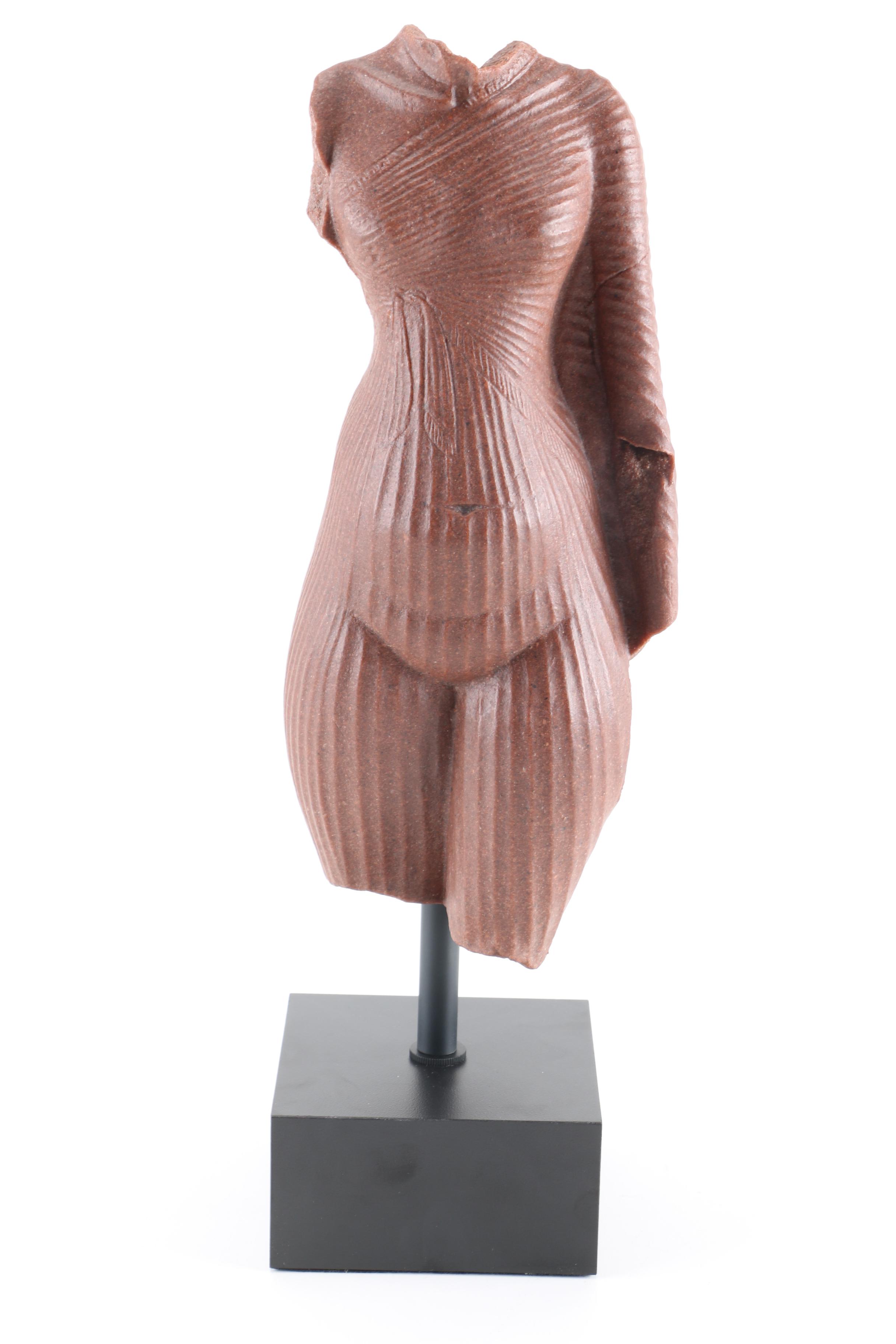 Reproduction Female Torso Mantle Statue